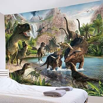 Amazon.co.jp: LB 恐竜タペストリー ダイナソー壁掛け 壁飾り