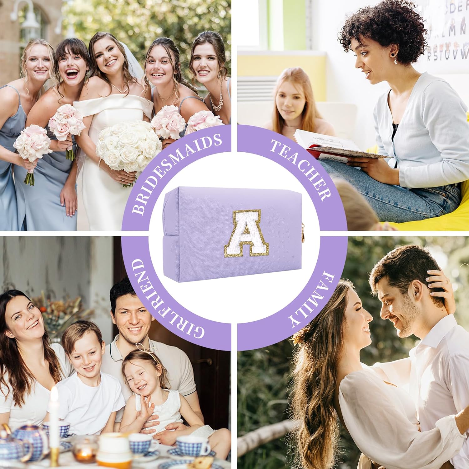 Preppy Monogram Initial Makeup Bag - Travel Cosmetic 7 81yMmMJmpQL. AC SL1500