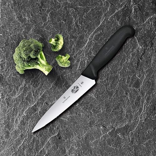 Miniatura 3 de Cuchillo de chef Victorinox cuchillo pequeño de 5 pulgadas con mango de Fibrox cuchillo de chef 6 pulgadas Negro