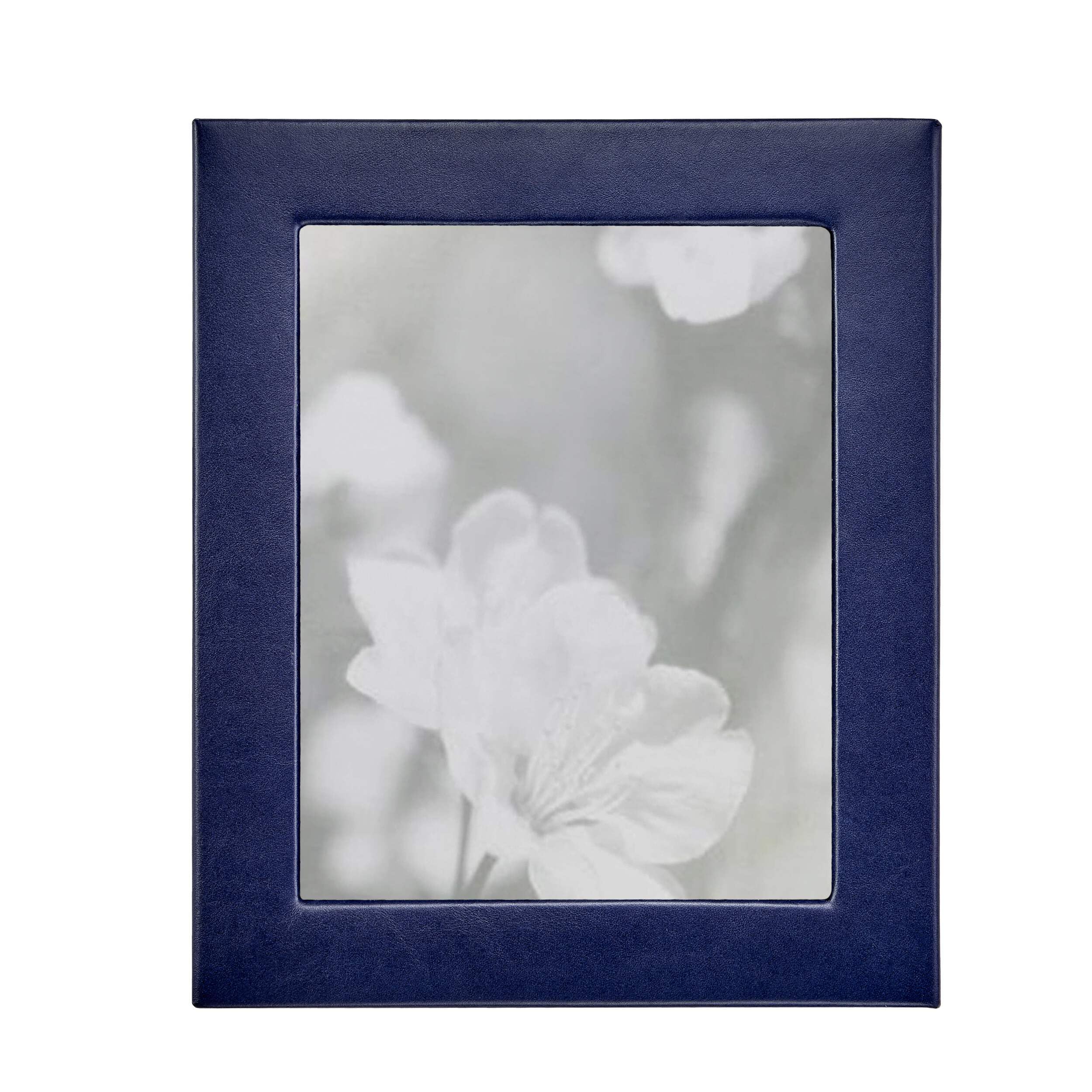8 x 10 Studio Frame - Graphic Image Leather Home Decor Blue - Premium Decorative Accessories - Made