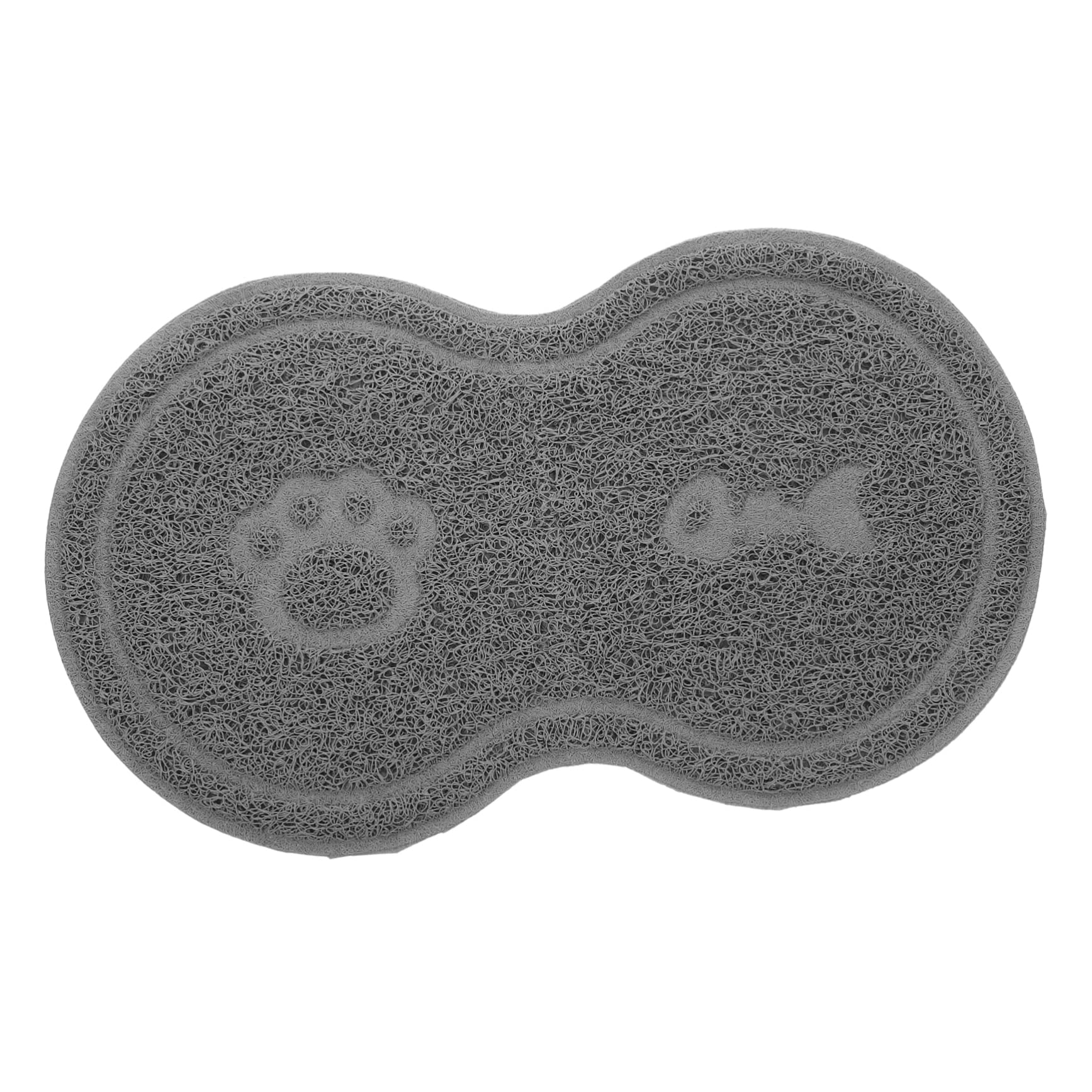 VOSAREA Non-Slip Dog Dish Mat and Small Cat Feeding Mat - Waterproof Pet Food and Water for Cats Dogs Puppies and Kittens Easy to Durable Design