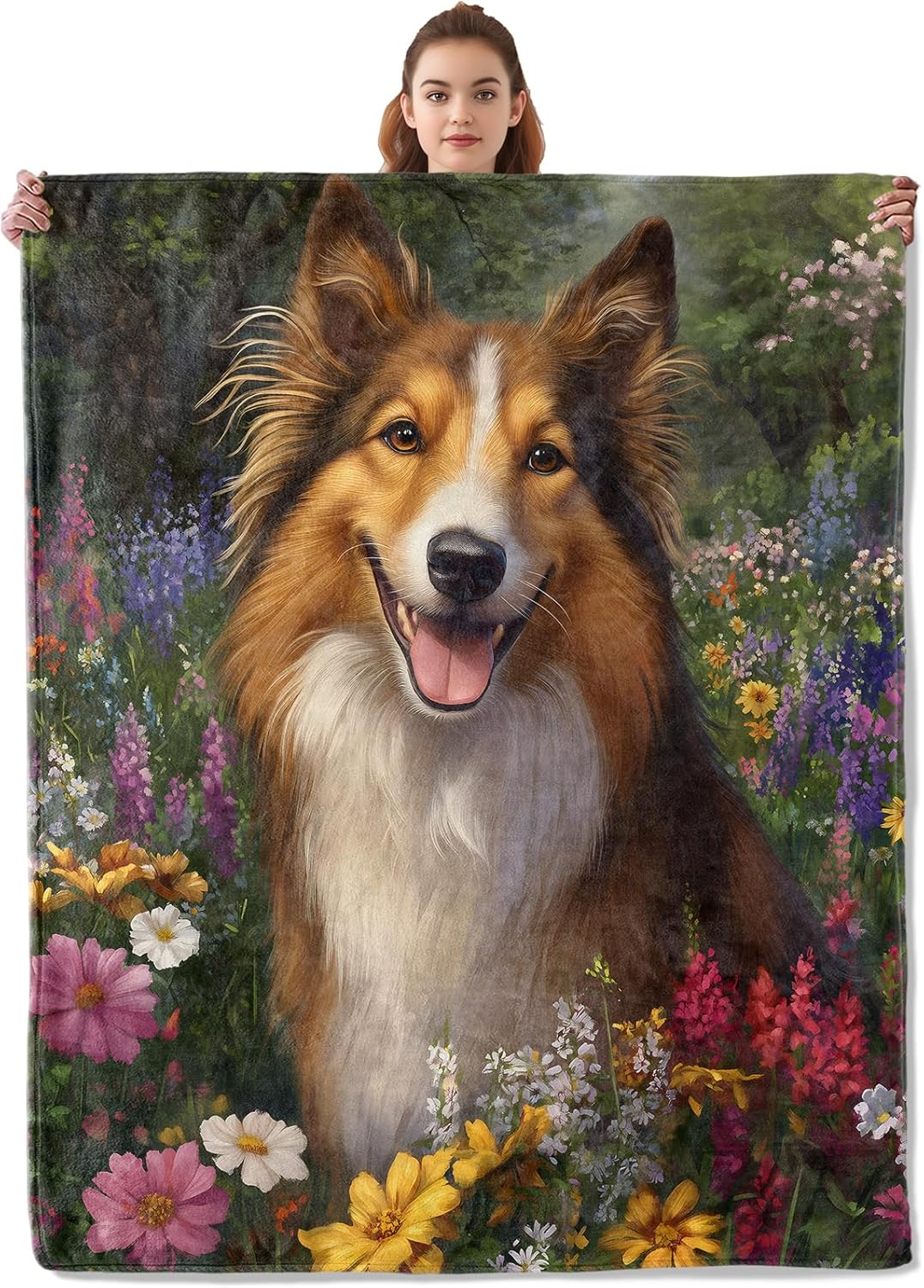 Lovely Koala Blanket - Lightweight, Soft & Cozy Flannel Plush Throw Blanket for Travel, Sofa, Bedroom, Office - Warm Decor for Adults Kids Women 80"×60"