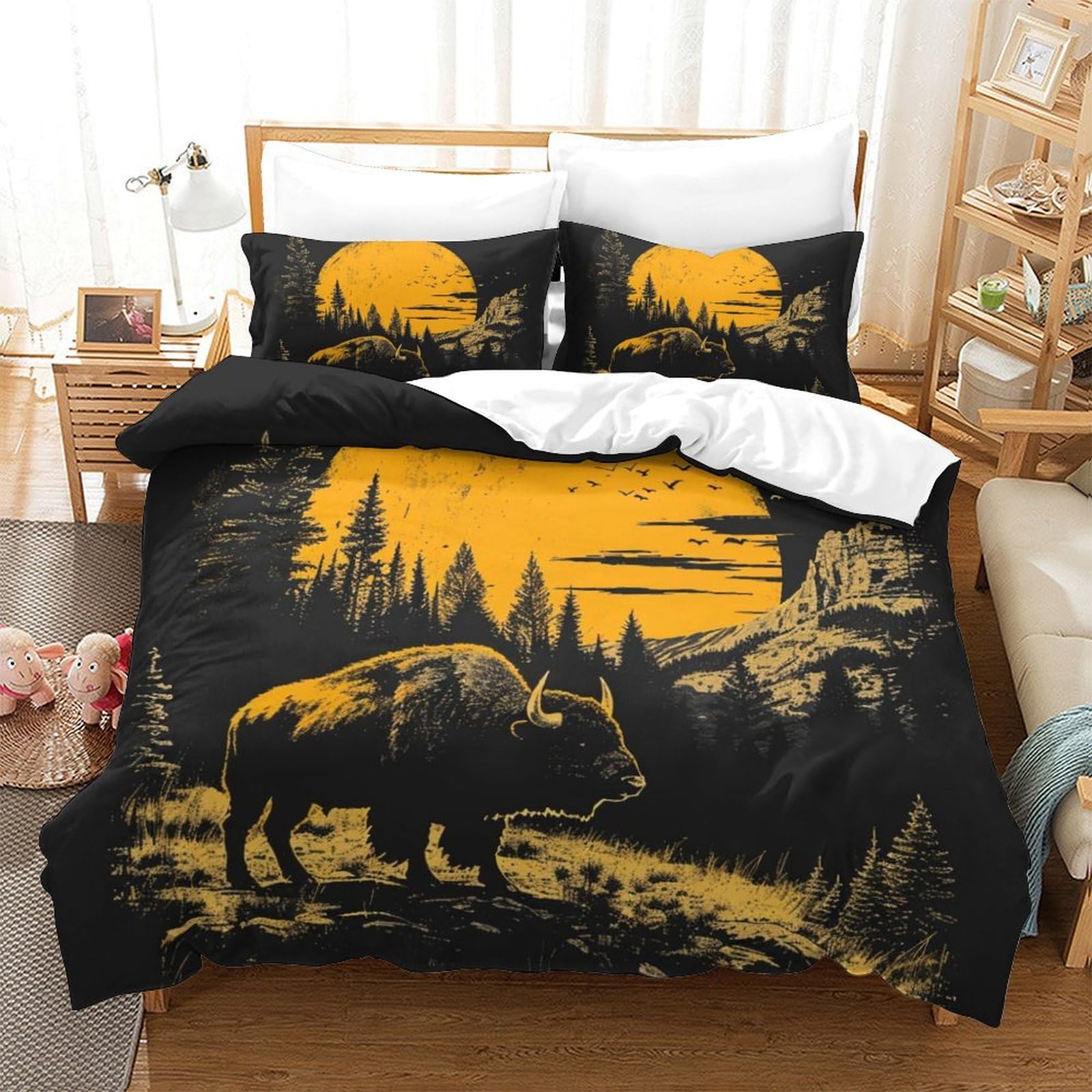 Housse de couette forêt pour transformer la chambre enfant en aventure