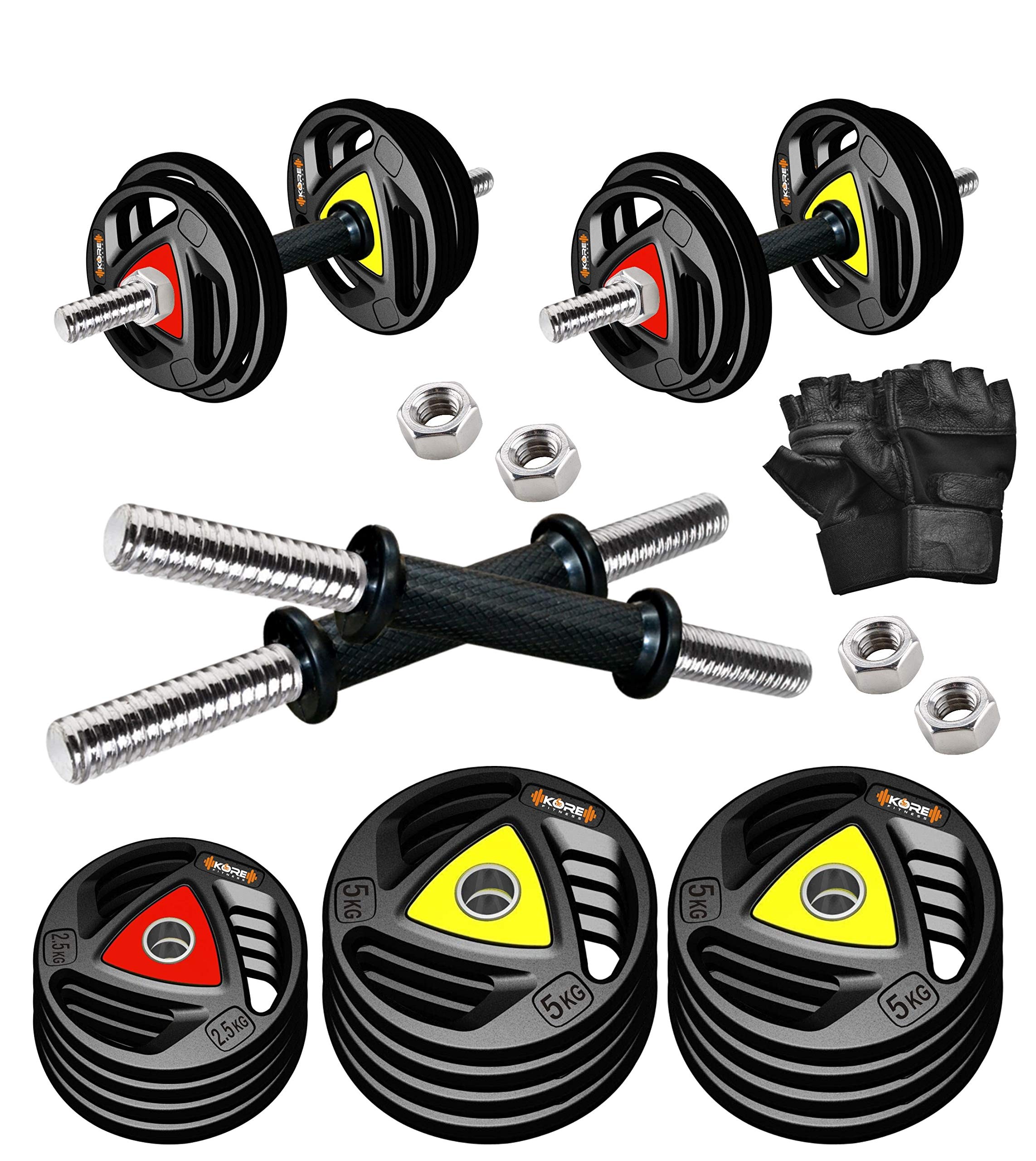 See full amazon price history chart for Kore Professional Metal Integrated Rubber Plates DM-50KG (2.5 KG x 4 = 10 KG + 5 KG x 8 = 40 KG) Combo 6 Dumbbells Set Kore Professional Metal Integrated Rubber Plates DM-50KG (2.5 KG x 4 = 10 KG + 5 KG x 8 = 40 KG) Combo 6 Dumbbells Set (B0929JK8BR) Amazon Price History, Amazon Price Tracker