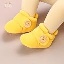 Ykey Baby Shoes (Baby Booties) | Boots For Little Kids | Soft Velvet | Yellow Color | For 6 Months To 9 Months gallery image
