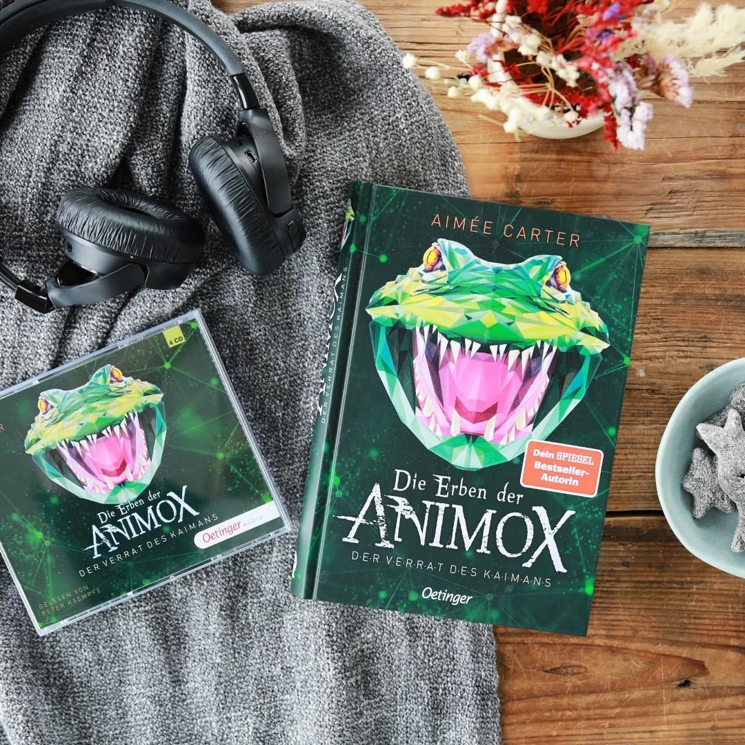 Die Erben der Animox 4. Der Verrat des Kaimans: Fantastisches Tierwandler Abenteuer für Kinder ab 10 Jahren