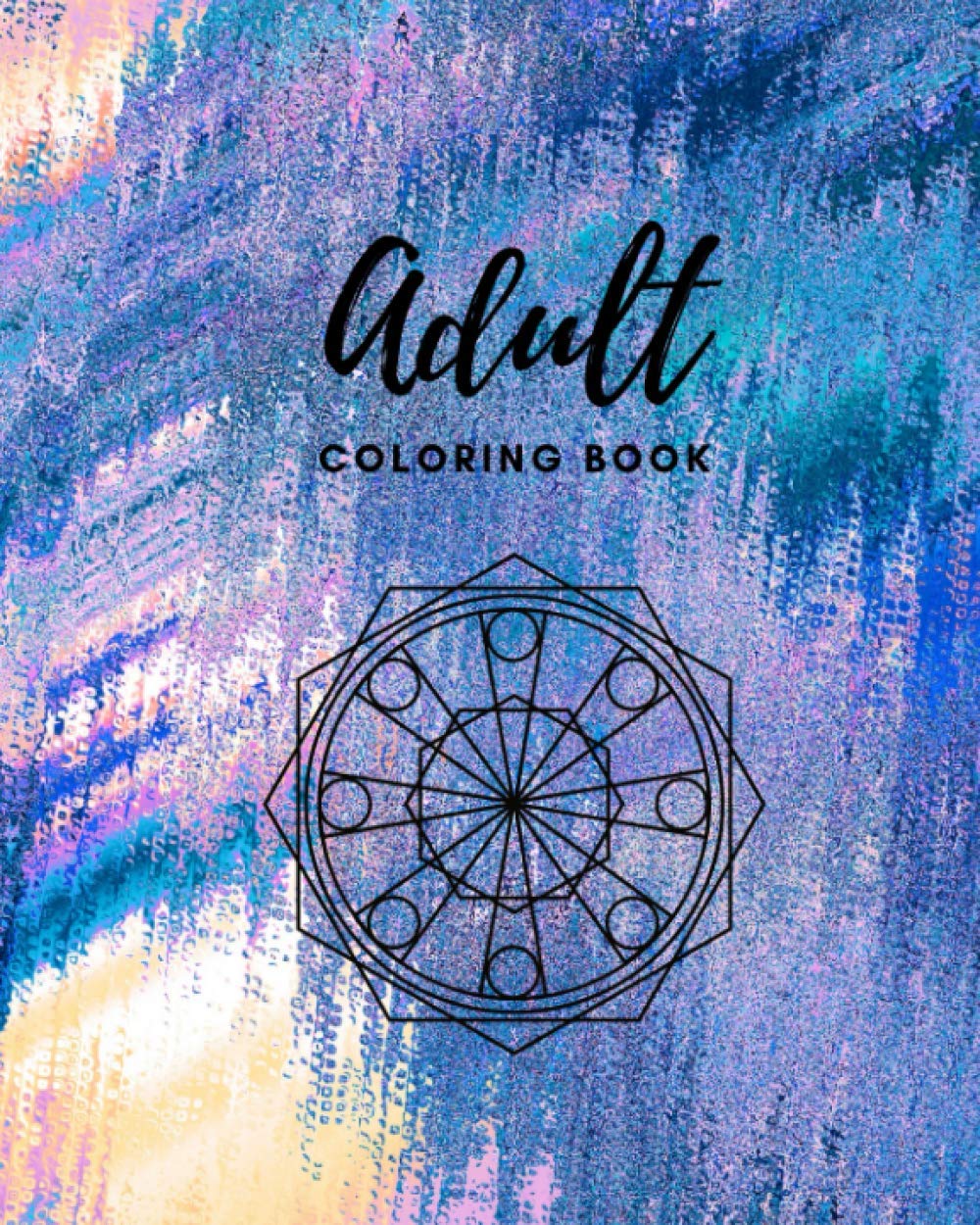 Stress Relief Adult Coloring Book