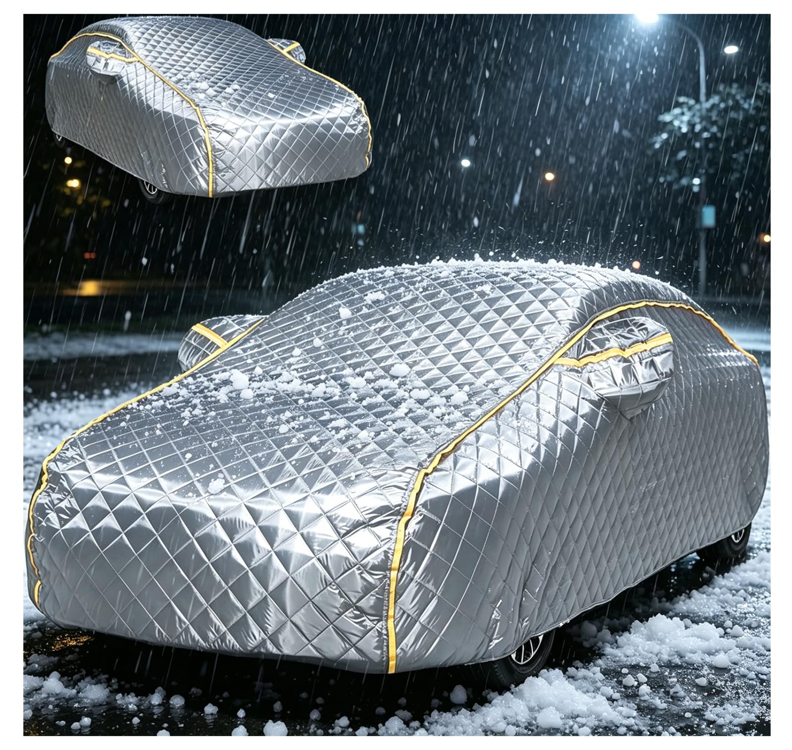 Telo Copriauto Da Esterno per Lexu CT200H Telo Auto Copriauto Antigrandine, Anti-UV Impermeabile, Felpato, Resistente Alla Neve, Con Zip