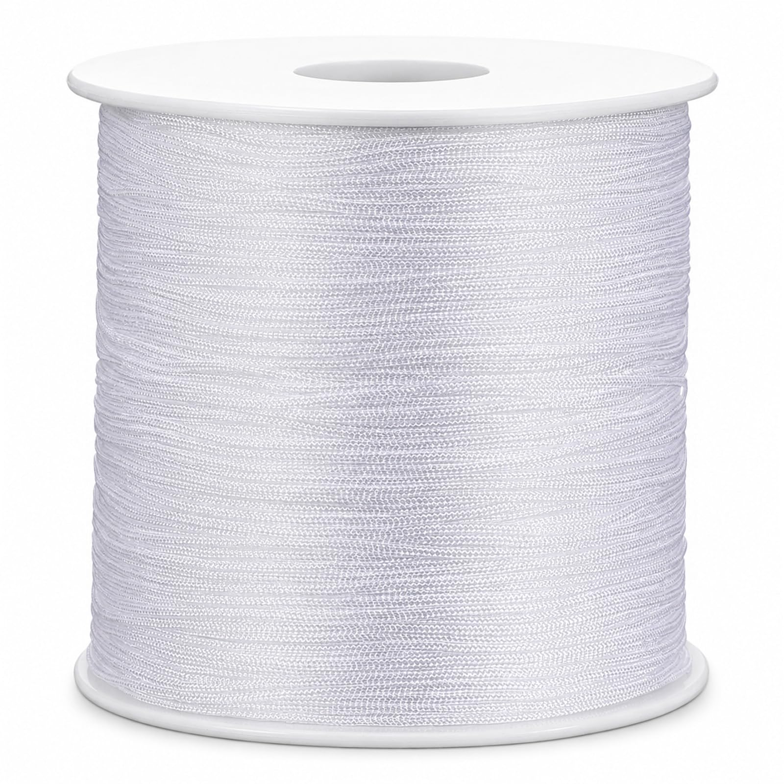 0.8mm x 100m White Nylon Cord Nylon Satin Cords