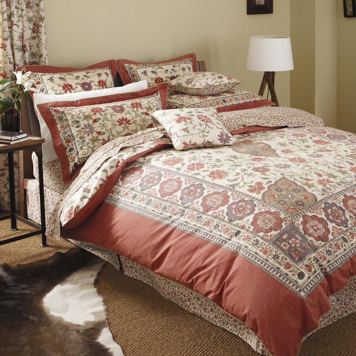 V & A Kalamkari Duvet Cover Set Single Everything Else