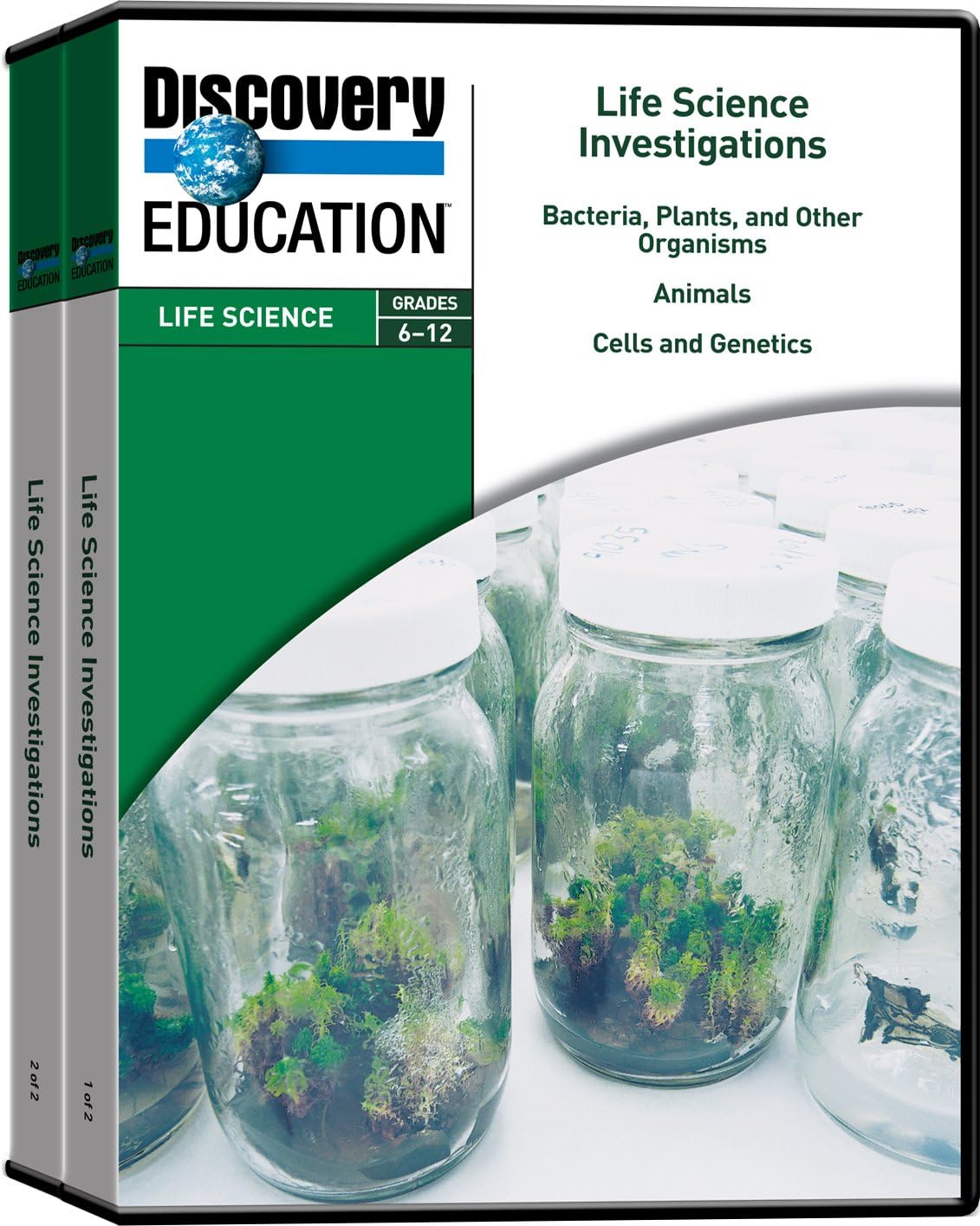 Discovery Education Life Science Investigation DVD Library (Set of 5)