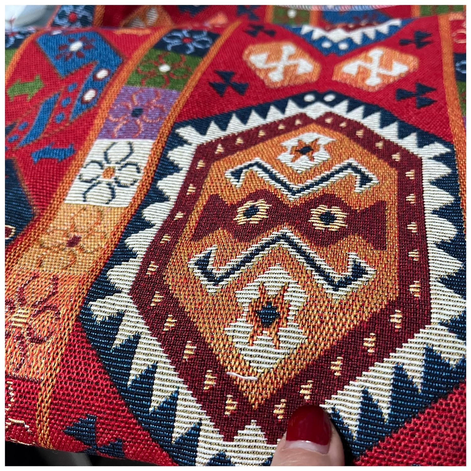 Amazon | エスニック 布 カットクロス エスニック 幅 100cm × 110/150 