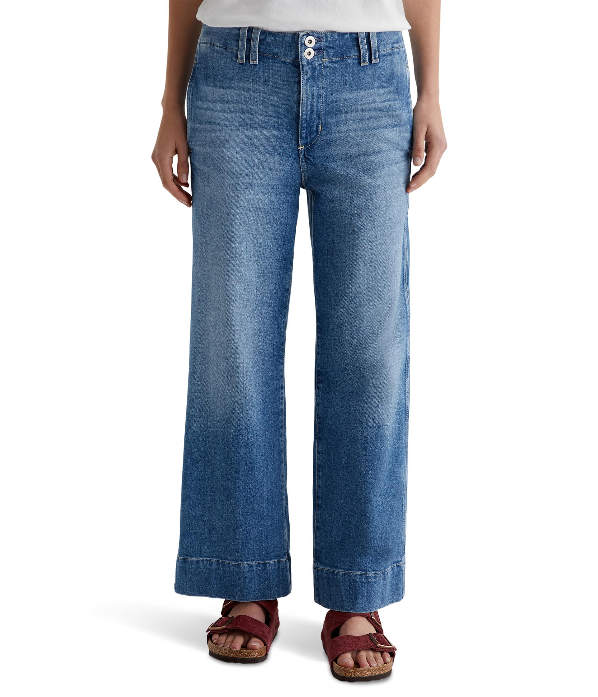 AG Jeans Women's Natasha Mid Rise Wide Leg