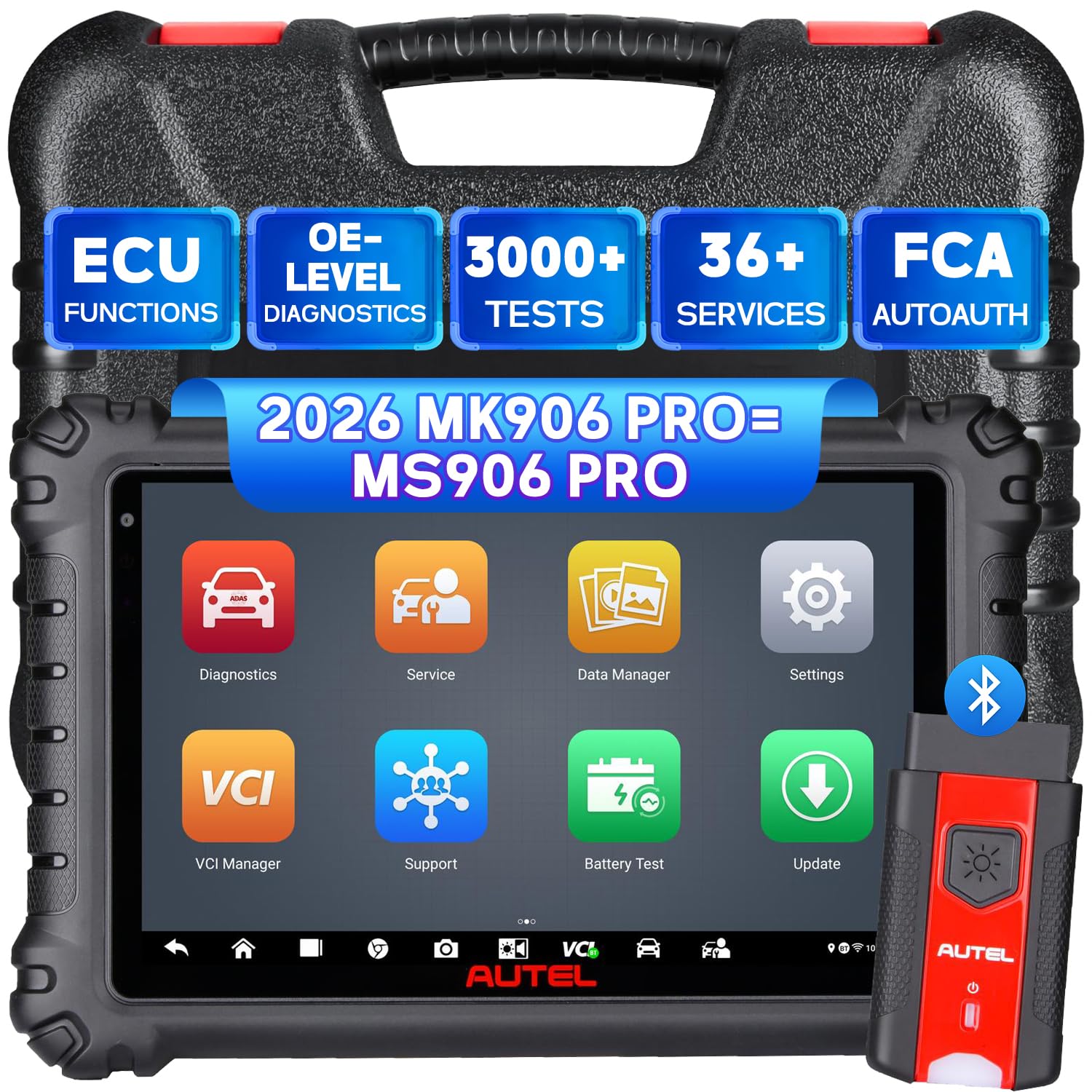 Amazon.com: Autel MaxiCOM MK906 PRO 2026 Scanner, Same as MS906PRO