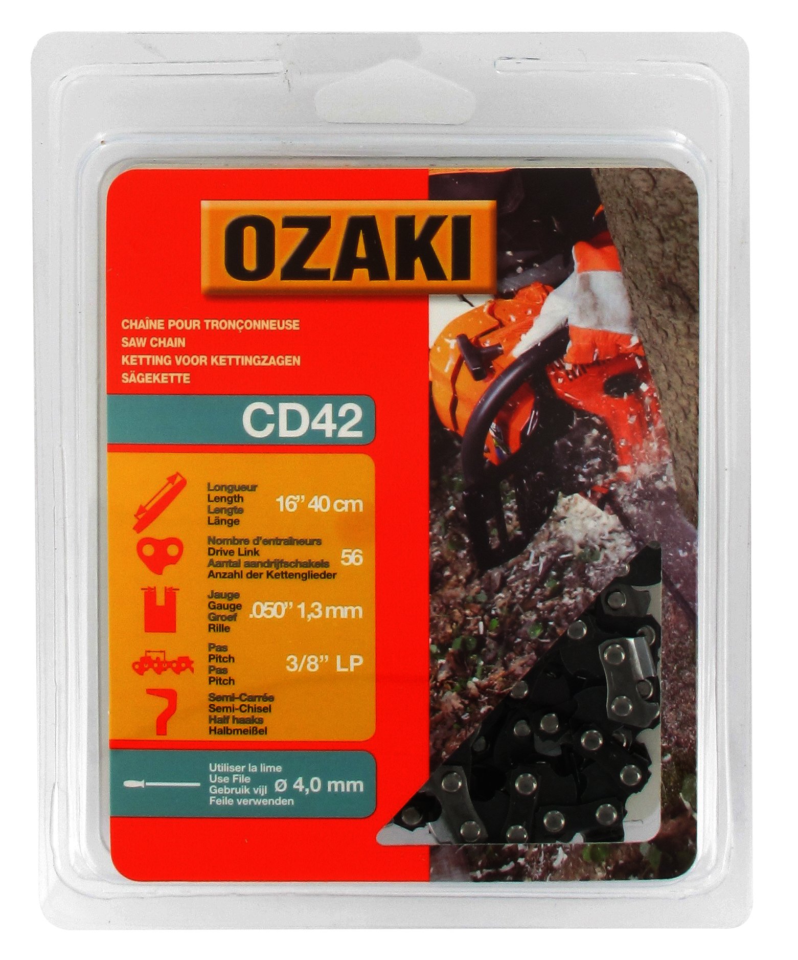 OZAKI - Chaîne Tronçonneuse .3/8