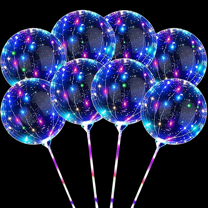 LED Balloons Light Up Balloons 10 Pack LED Balloons with