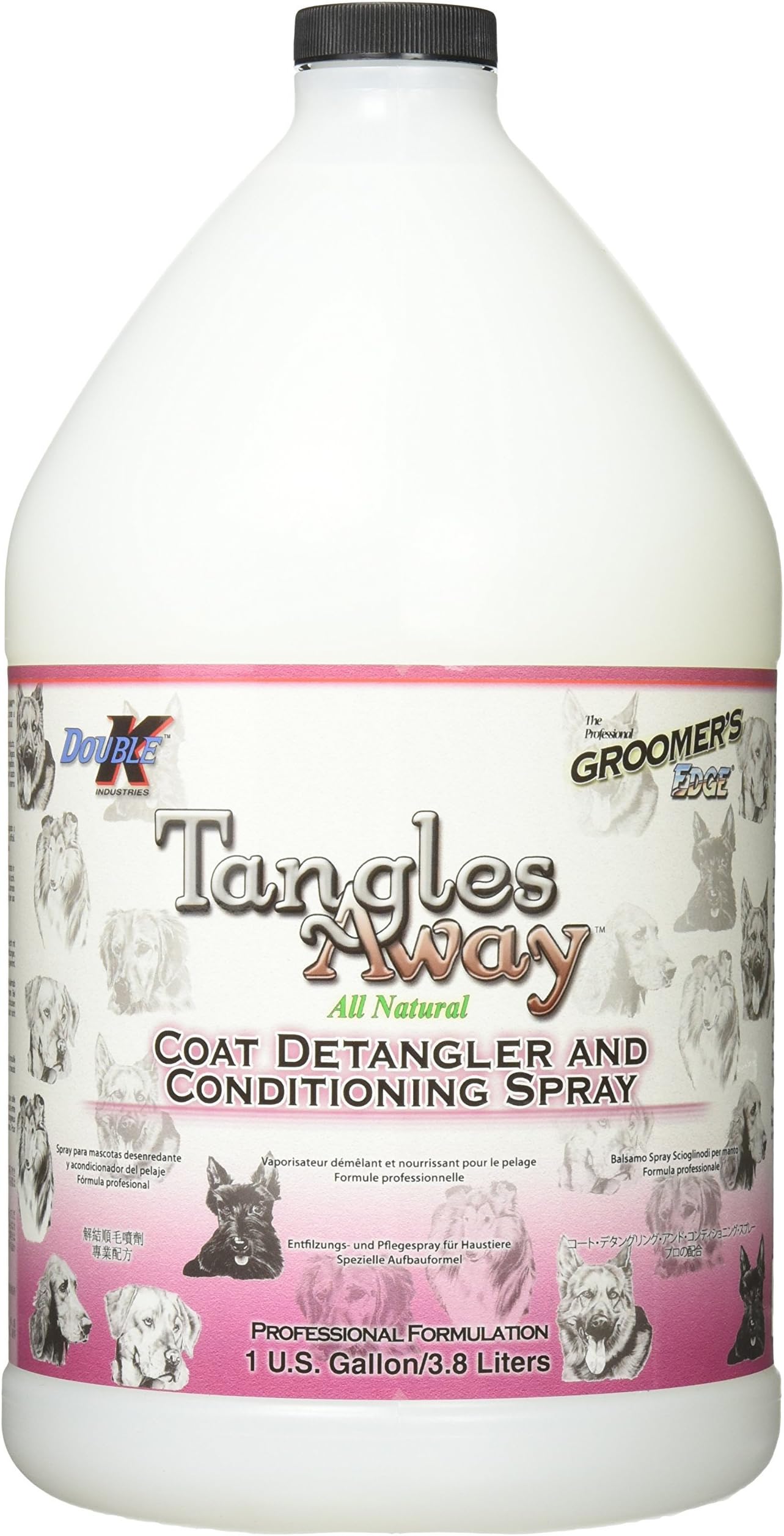 Groomer's EdgeDouble K Industries Tanglesaway Gallon