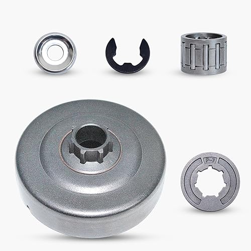 Kit de arandela de cojinete de aguja de llanta de piñón de tambor de embrague P7 para piezas de motosierra Stihl MS170 MS180 MS250 MS251 017 018 021