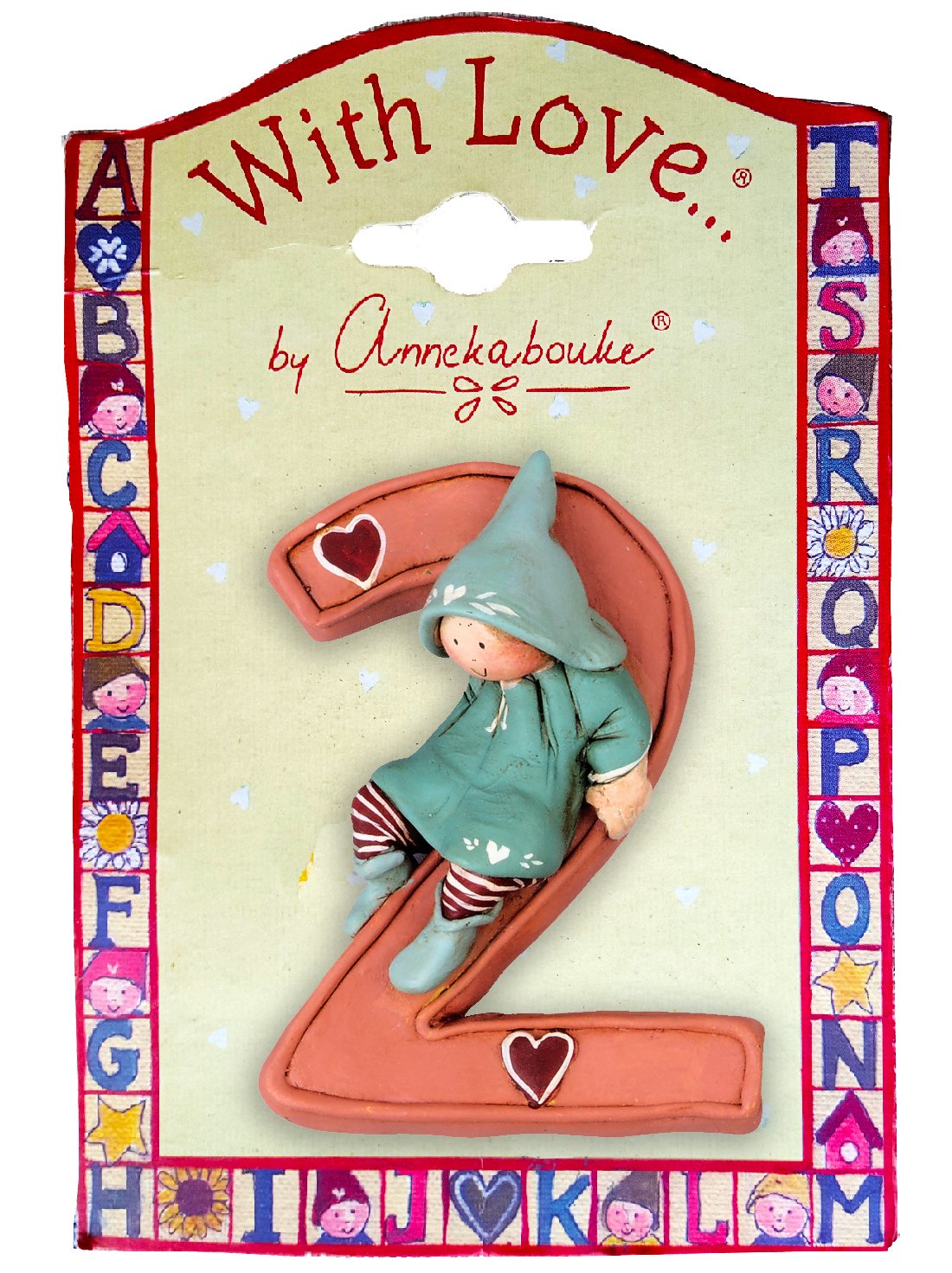 GNOMYS DIARIES Fairy Figurine Number of Fortuna 2 Pasta Stone