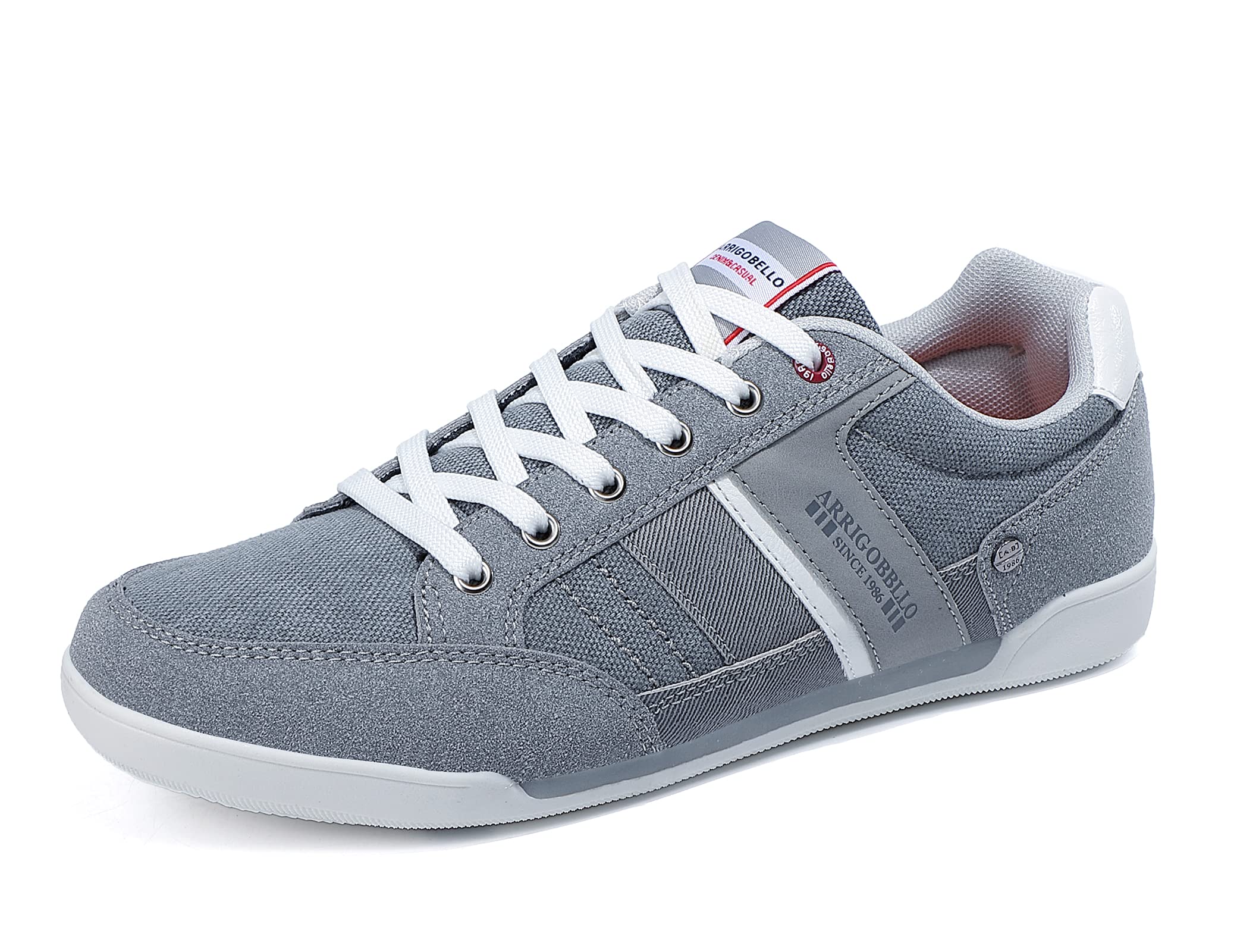Sponsored Ad - ARRIGO BELLO Mens Fashion Sneakers Lightweight Casual Shoes Lace-Up Walking Shoes
