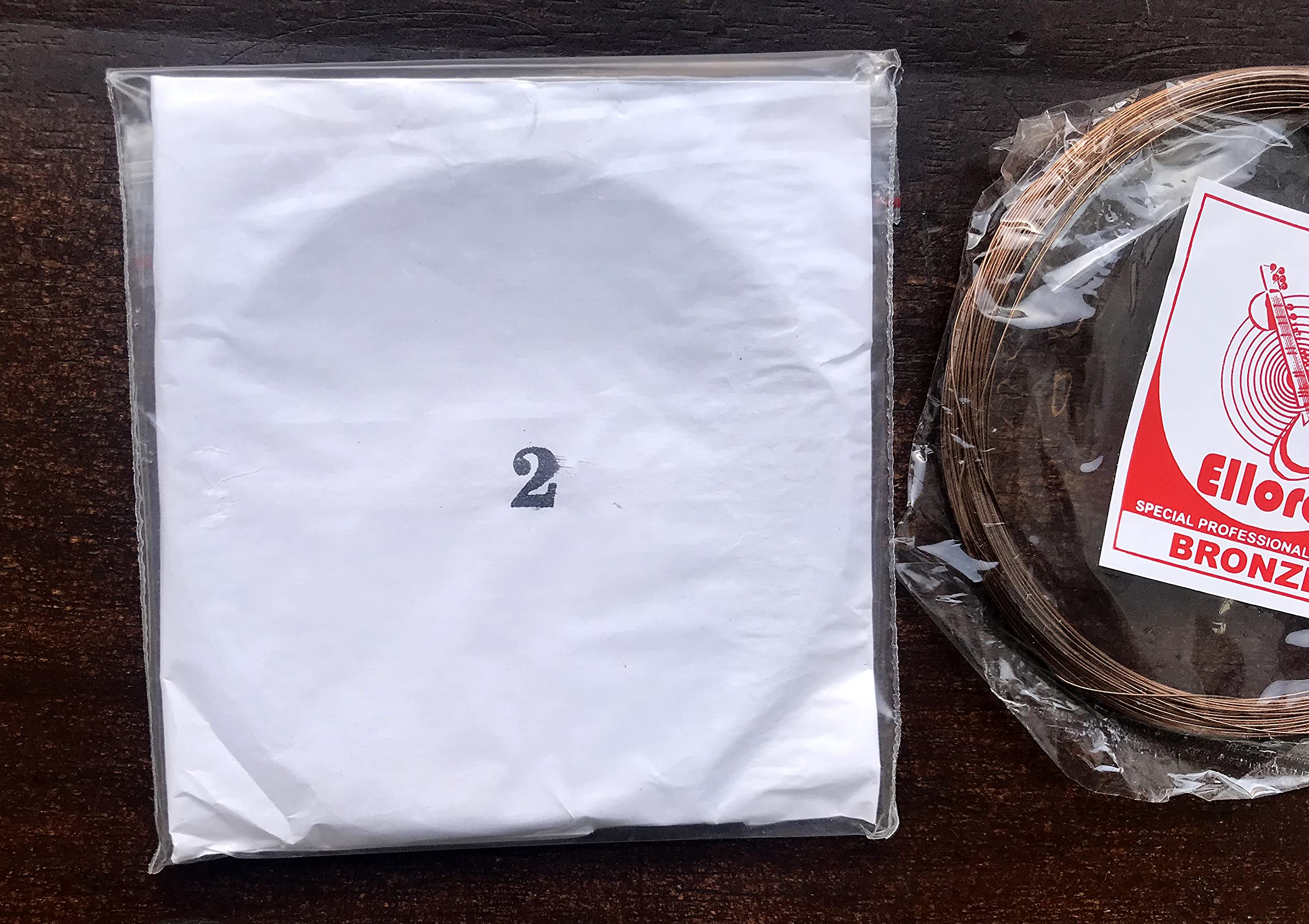 Vadyam 3 Sitar String Coils set for Ravi Shankar Style Sitar Baaj Joda Chikari and Taraf, Medium, sitar-combo-2-00 - Image 2