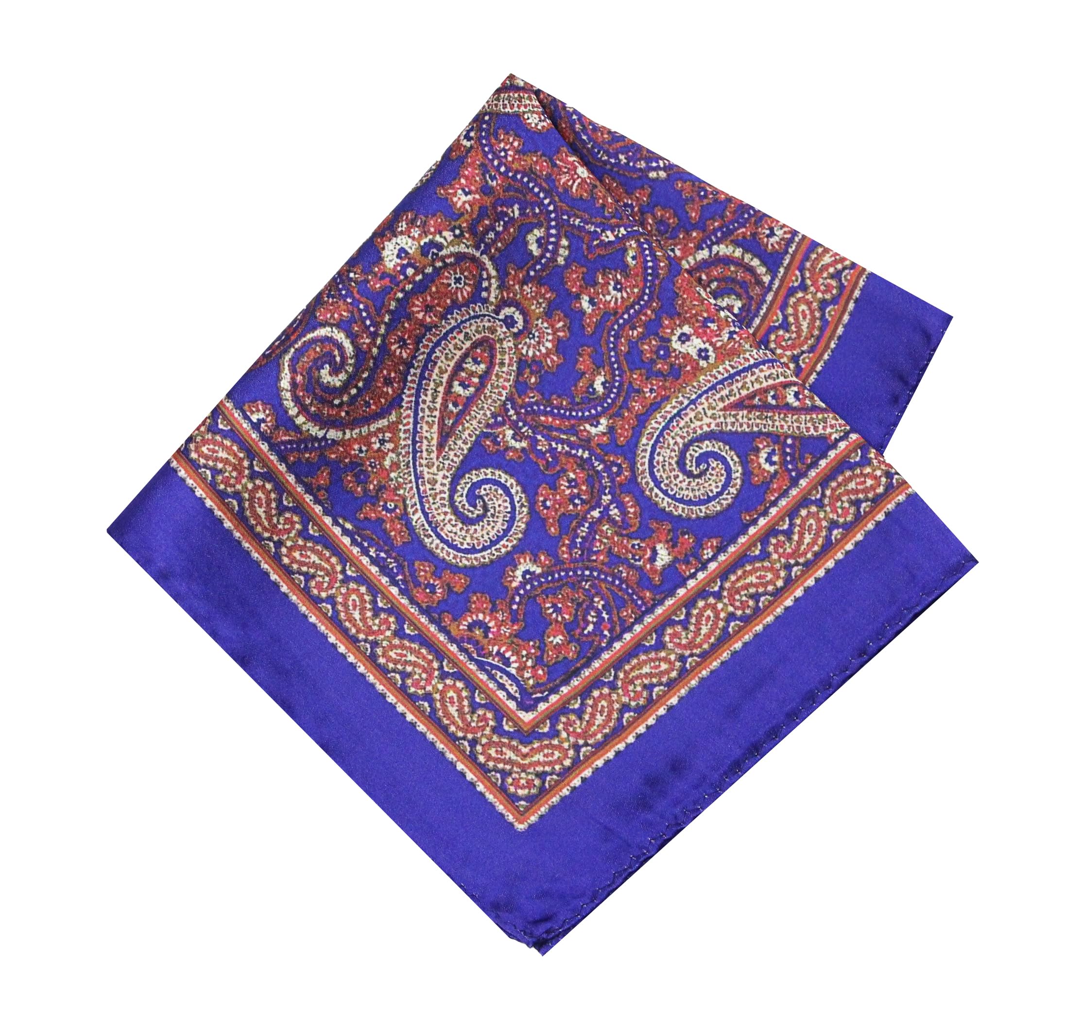 LEONARDI Mens Printed Pocket Square | Satin |10 x 10 inches | tweed fabric | Superior finishing | Set of 1| Colour-Blue | (B084D3WQXN) Amazon Price History, Amazon Price Tracker