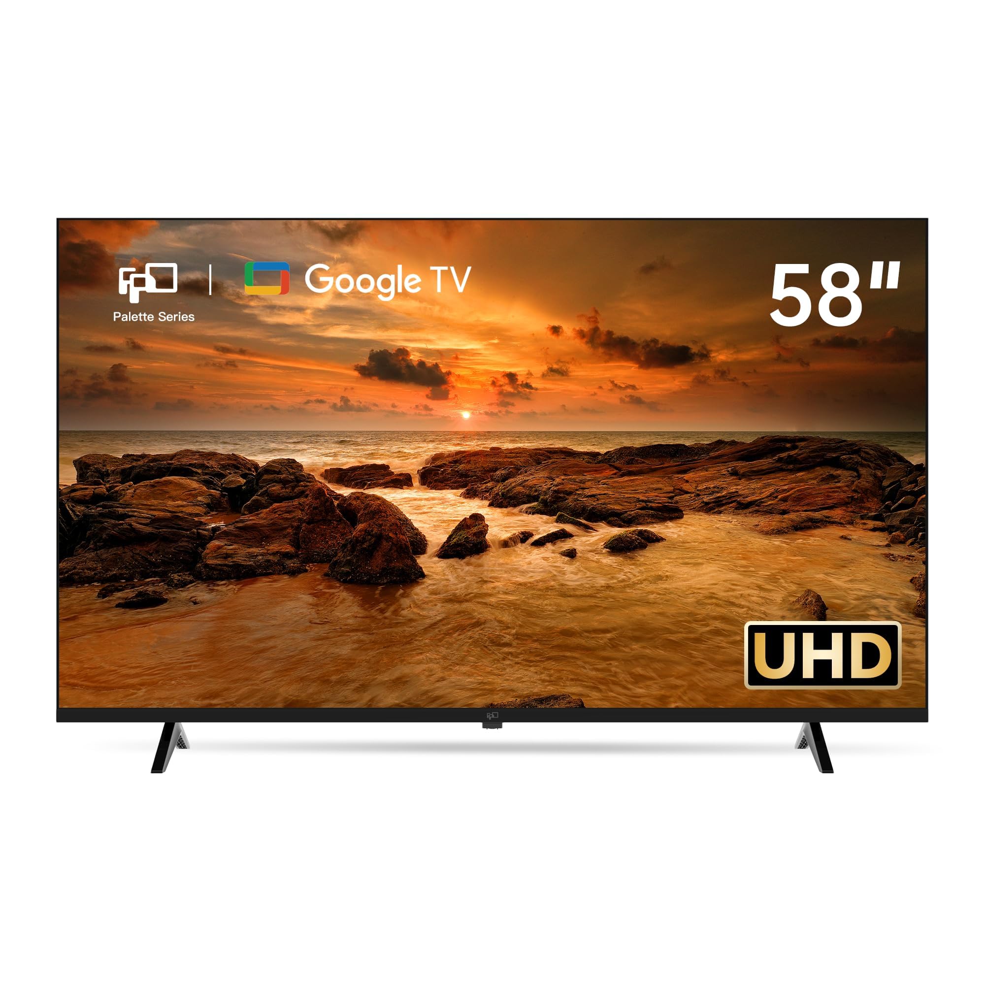 58V型 4K Google TV Paletteシリーズ Amazon.com: FPD 58 Inch Smart TV, 4K UHD Google TV with Google