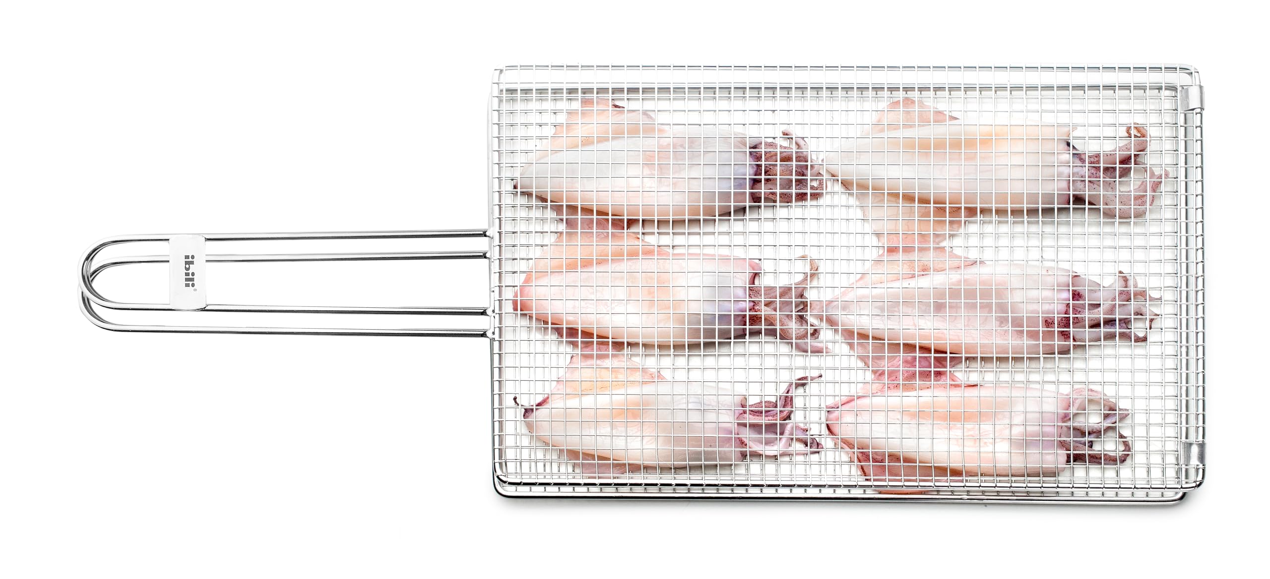 IBILI Doppelter Tintenfischgrill, 30 x 20 x 1 cm, 18% Edelstahl