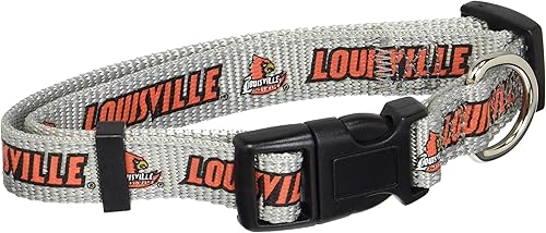 NCAA Louisville Cardinals - Collar para perro, talla M