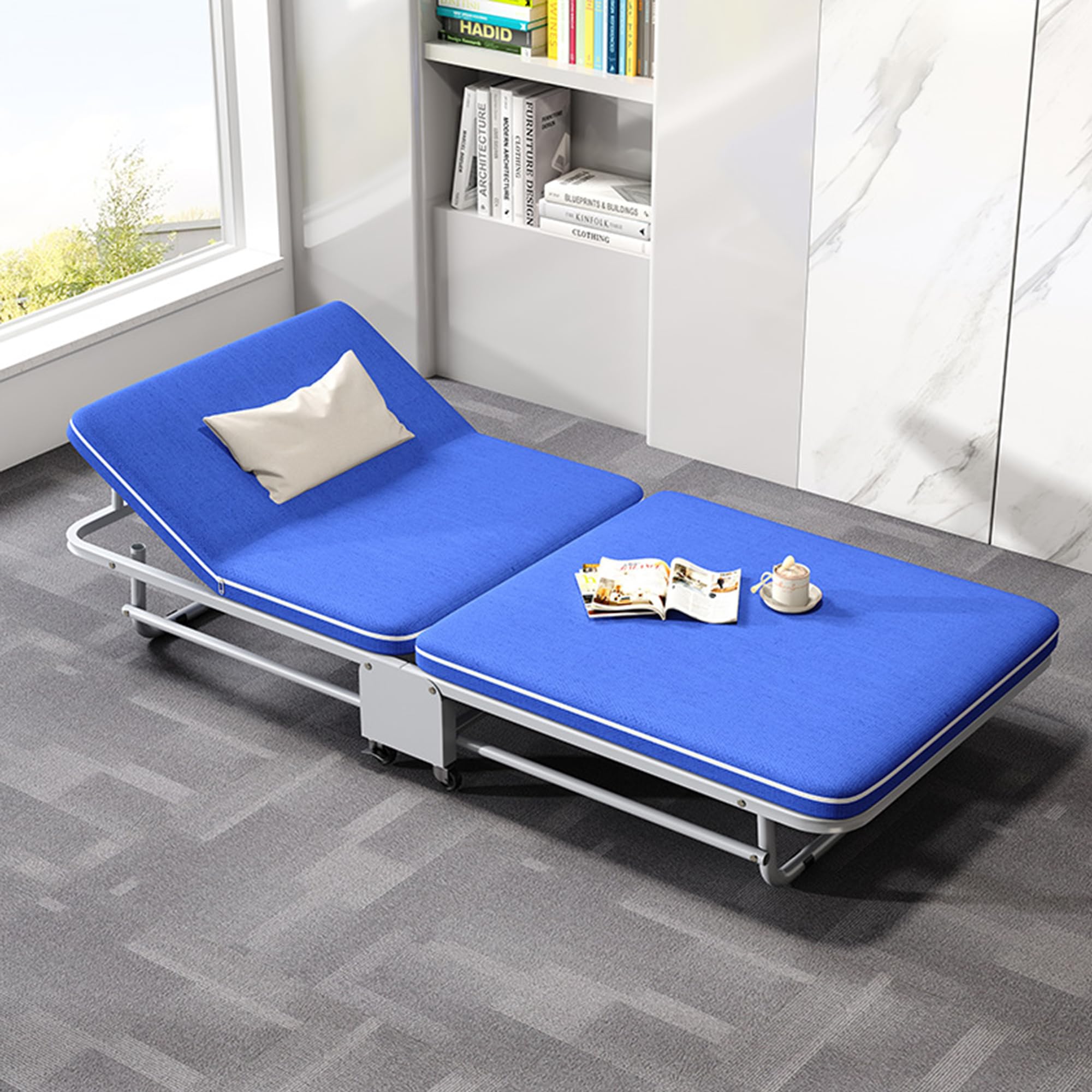 Amazon｜折りたたみベッド シングルベッド ベッドフレームスチール