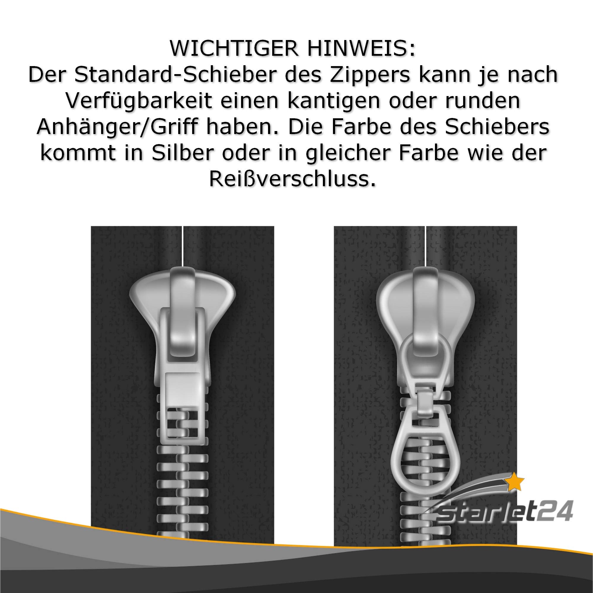 Fermeture Éclair Bidirectionnelle En Plastique No 5, Extrémité Ouverte, 2 Glissières, Longueur 85 Cm, Pour Veste | Mercerie Et Tissus