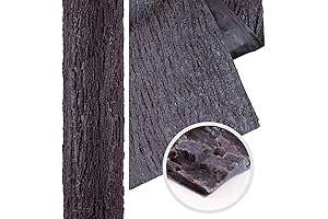 16 sq.ft Artificial Tree Pole Wrap: 12ft x 15.7" Realistic Silicone Bark Cover