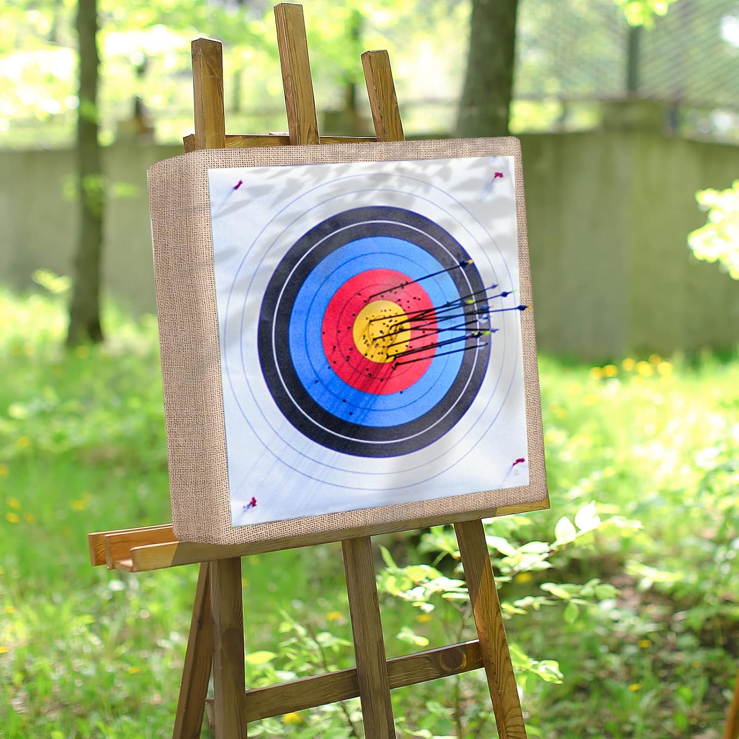 Aimdor Archery Target Heavy Duty Target 20”Solid Straw Target Laminated Arrow Target Archery Target Square Target Practice Target for Compound Bow Crossbow and Recurve Bow : Sports & Outdoors