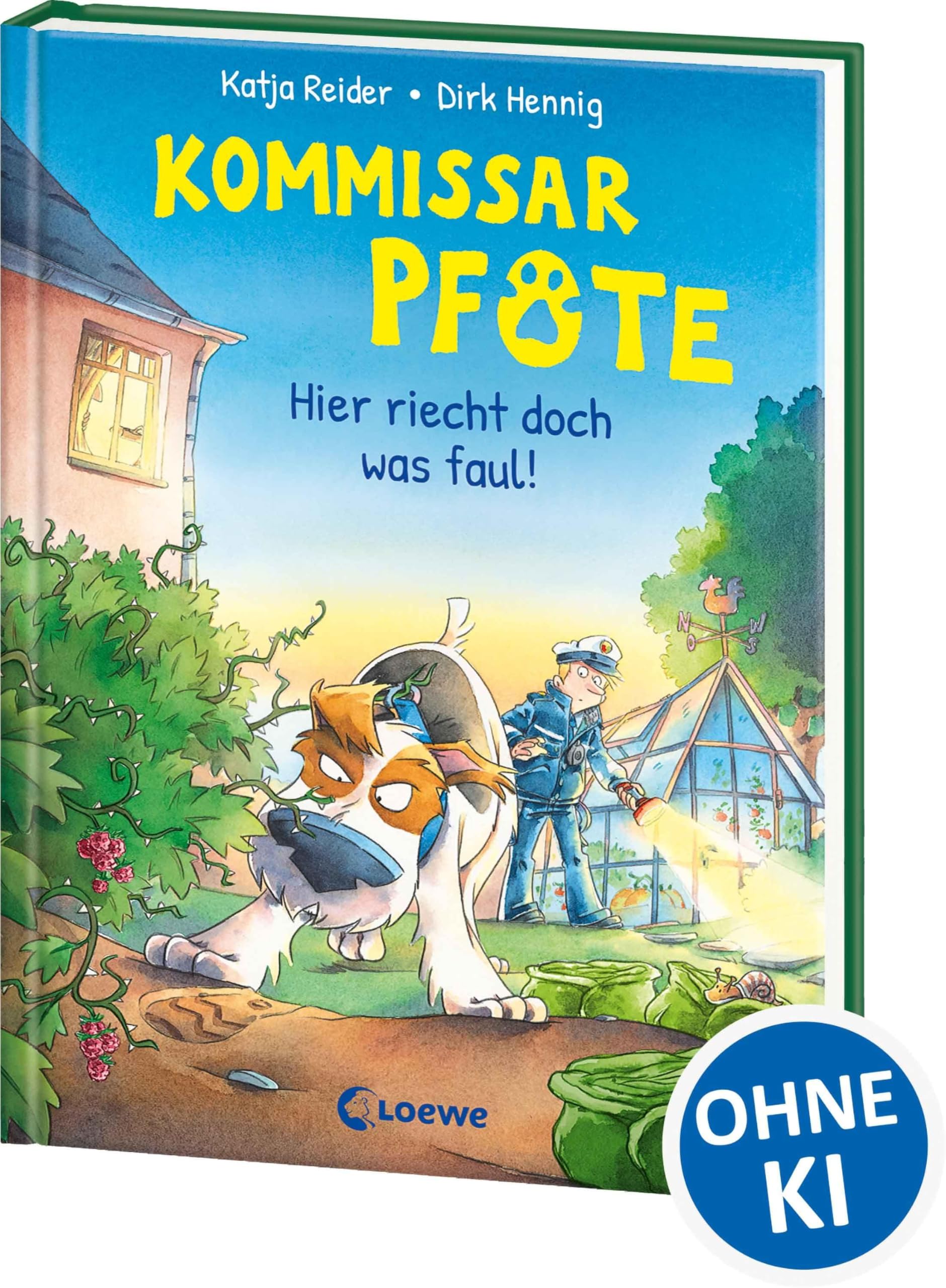 Kommissar Pfote (Band 5) - Hier riecht doch was faul!: Begleite den beliebten Hunde-Held bei seiner Spurensuche - Lustiger Kinderkrimi zum Vorlesen und ersten Selberlesen ab 6 Jahren