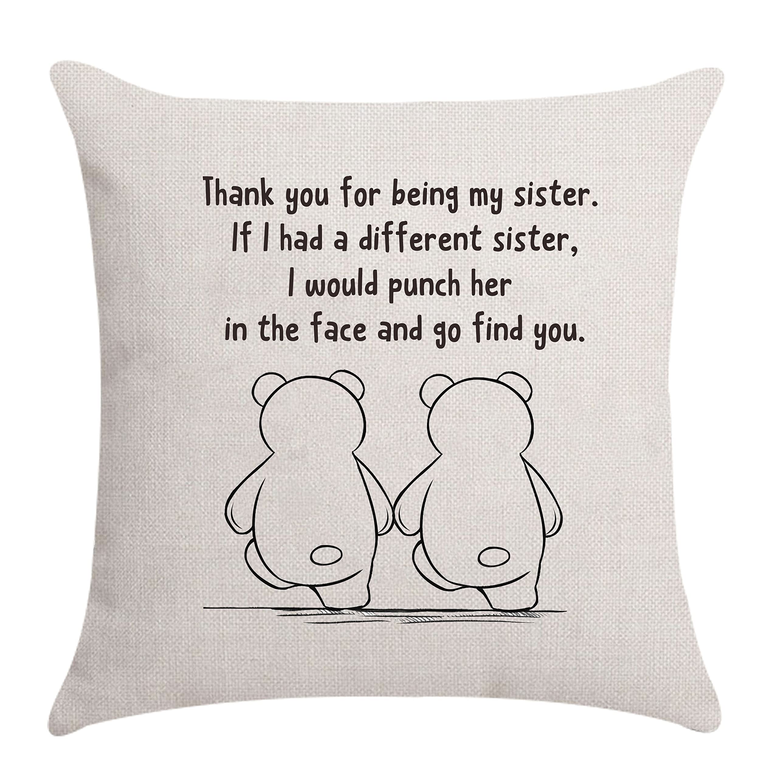 Mum Cushion Cover Throw Pillow - Mummy & Mom Gifts from Daughter & Son (Thank You for Being My Mum) — view 8