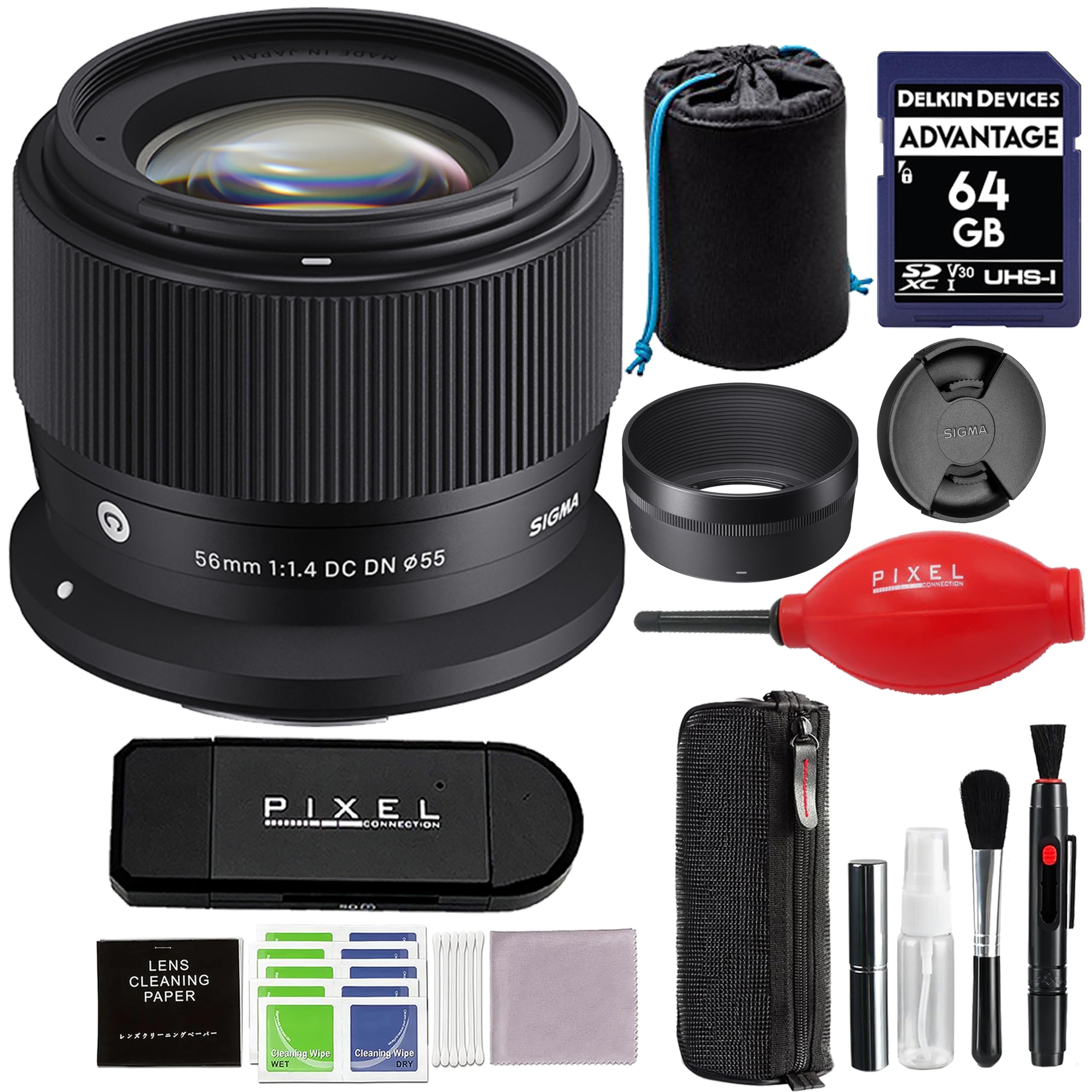 Amazon.com : Sigma 56mm f/1.4 DC DN Contemporary Lens for RF Mount