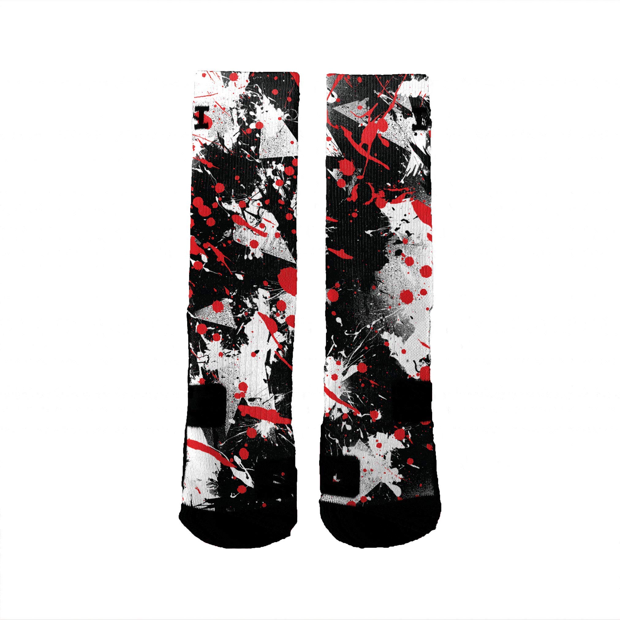 HoopSwaggBrand Athletic Socks Sneaker Art