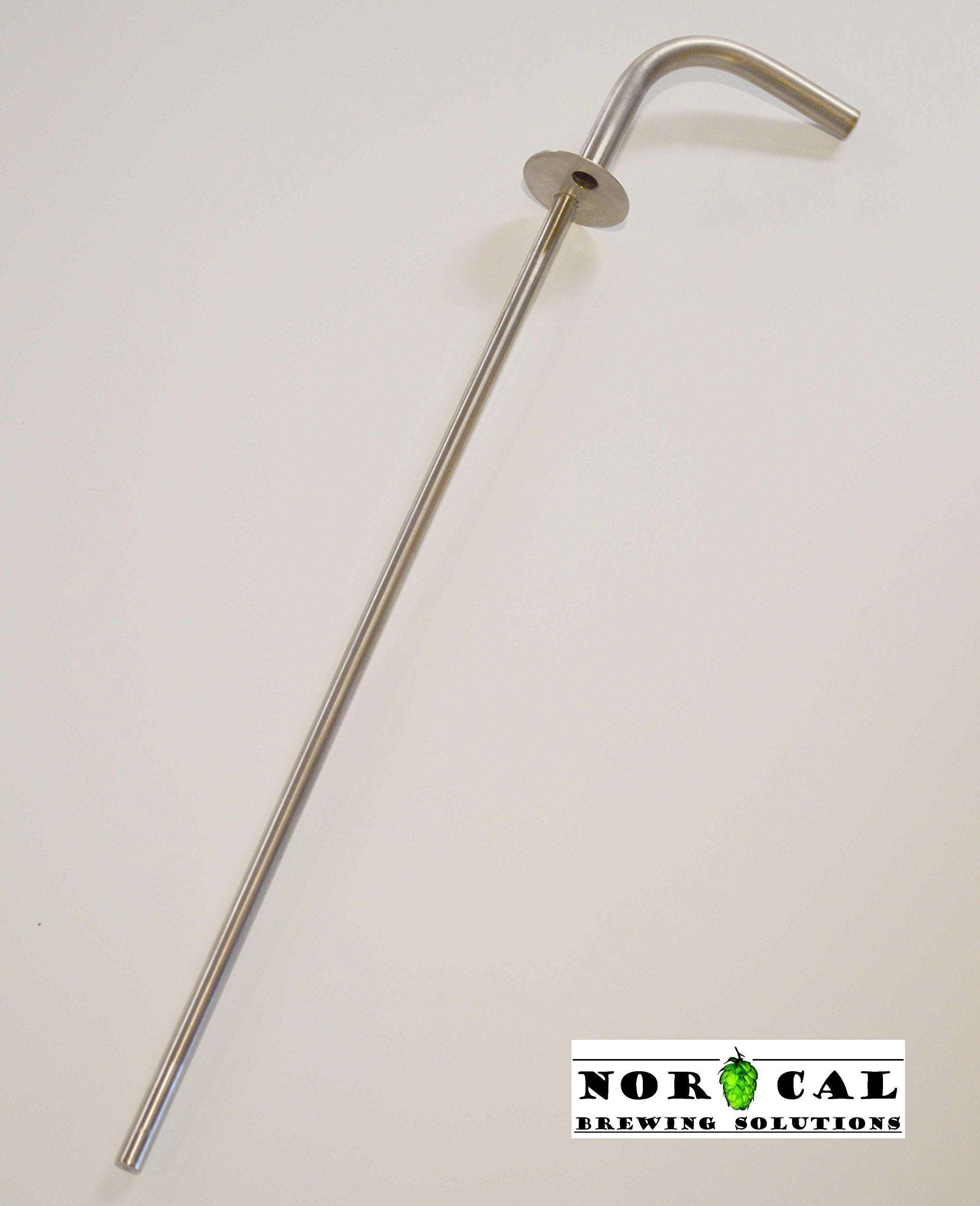 Blow Off Tube with Thermowell for Speidel Fermenters