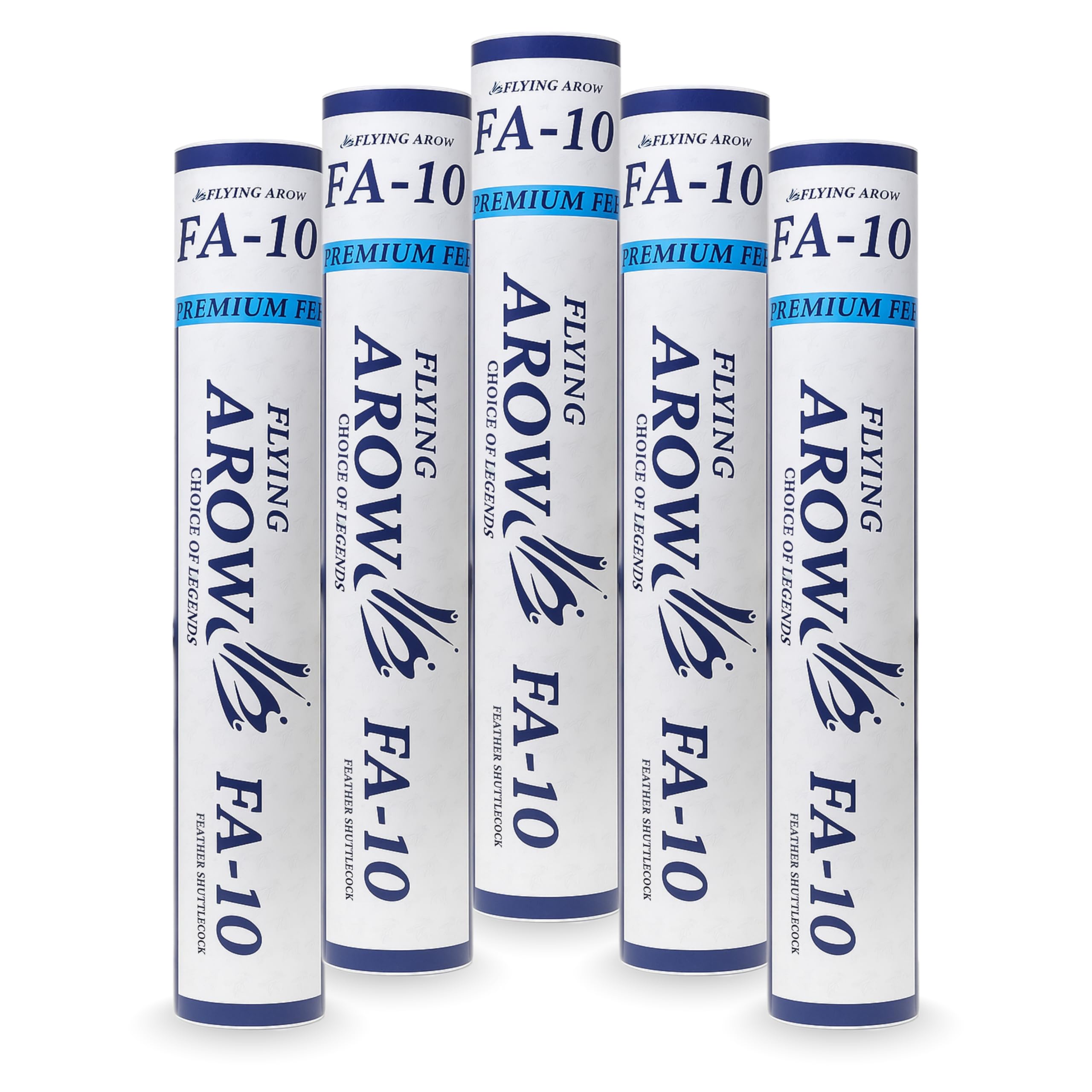 FA-10 Feather Shuttlecock Pack of 5 (76 Speed)-image-45
