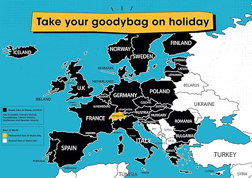 Miniatura 5 de GiffGaff Tarjeta SIM PAYG del Reino Unido para visitar el Reino Unido y Europa con bono de 5 libras, activa mientras está en CA, 12  para