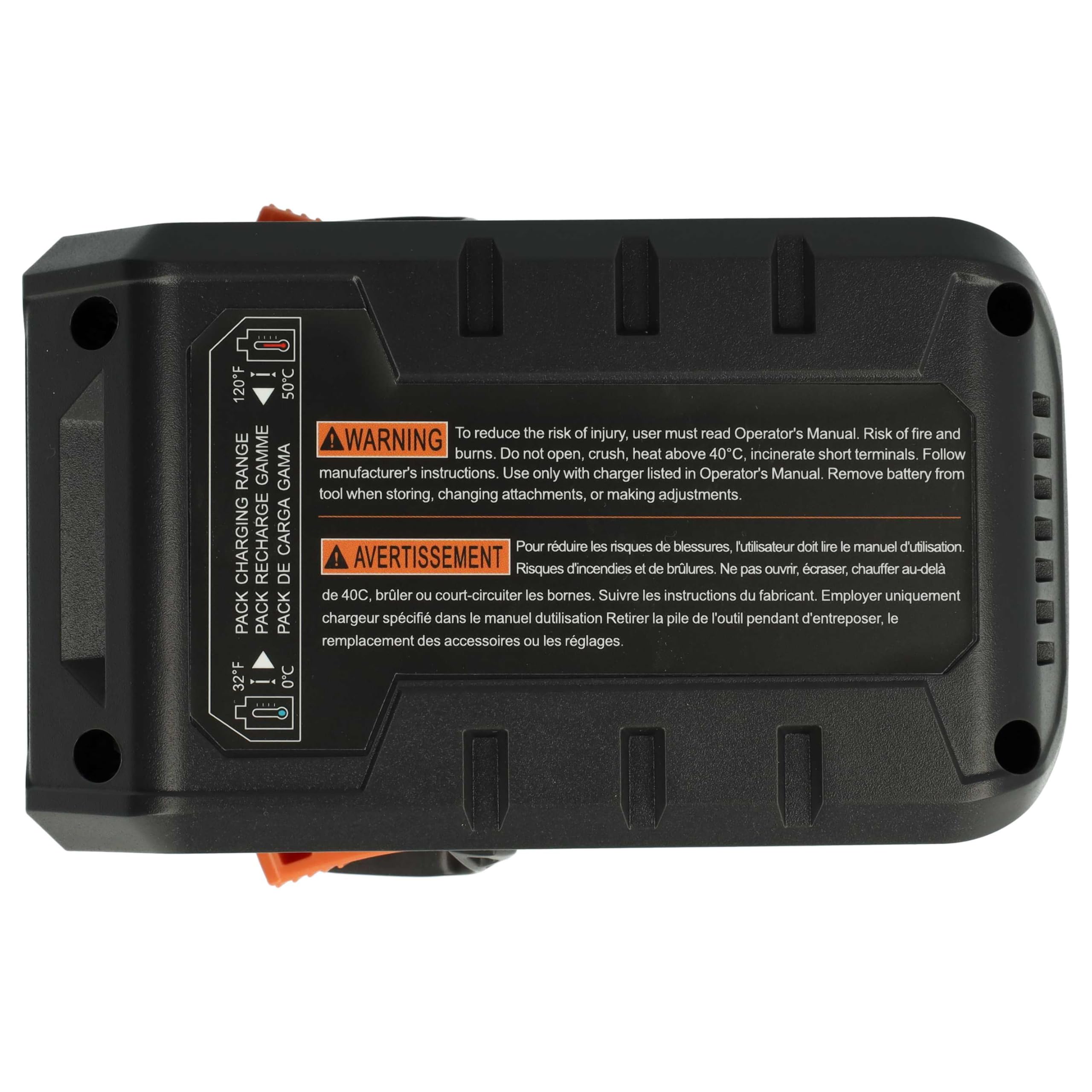 vhbw 2X batería reemplaza Würth 0700956530 para Herramienta (4000 mAh, Li-Ion, 18 V)