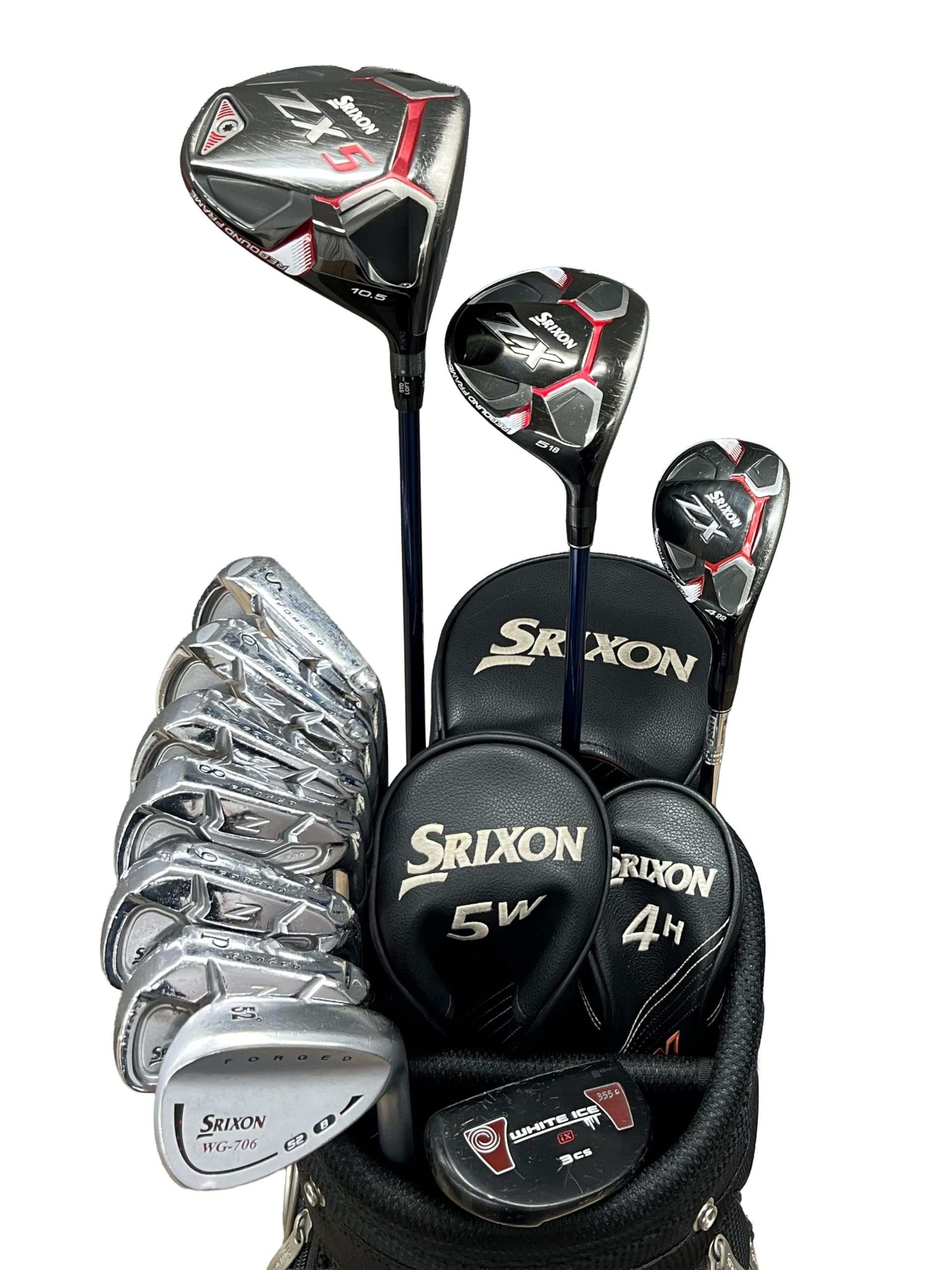 Amazon.co.jp: 【中古】ゴルフクラブセット メンズ スリクソン ZX5