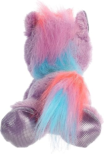 Miniatura 4 de Aurora® Enchanting Sparkle Tales™ Electra Unicorn™ - Animal de peluche - Aventuras mágicas - Juego sin fin - Púrpura 12 pulgadas
