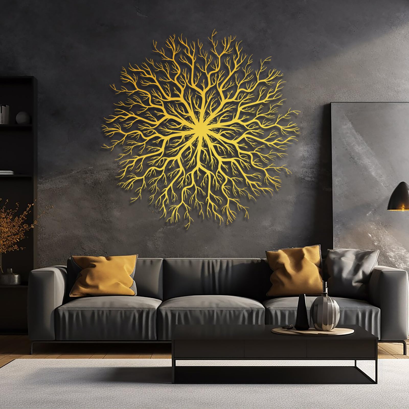 Árbol de la vida, arte de pared de metal, arte de pared de árbol de metal, decoración de pared de árbol genealógico, decoración de pared de metal de árbol, arte de pared de metal grande, arte de pare