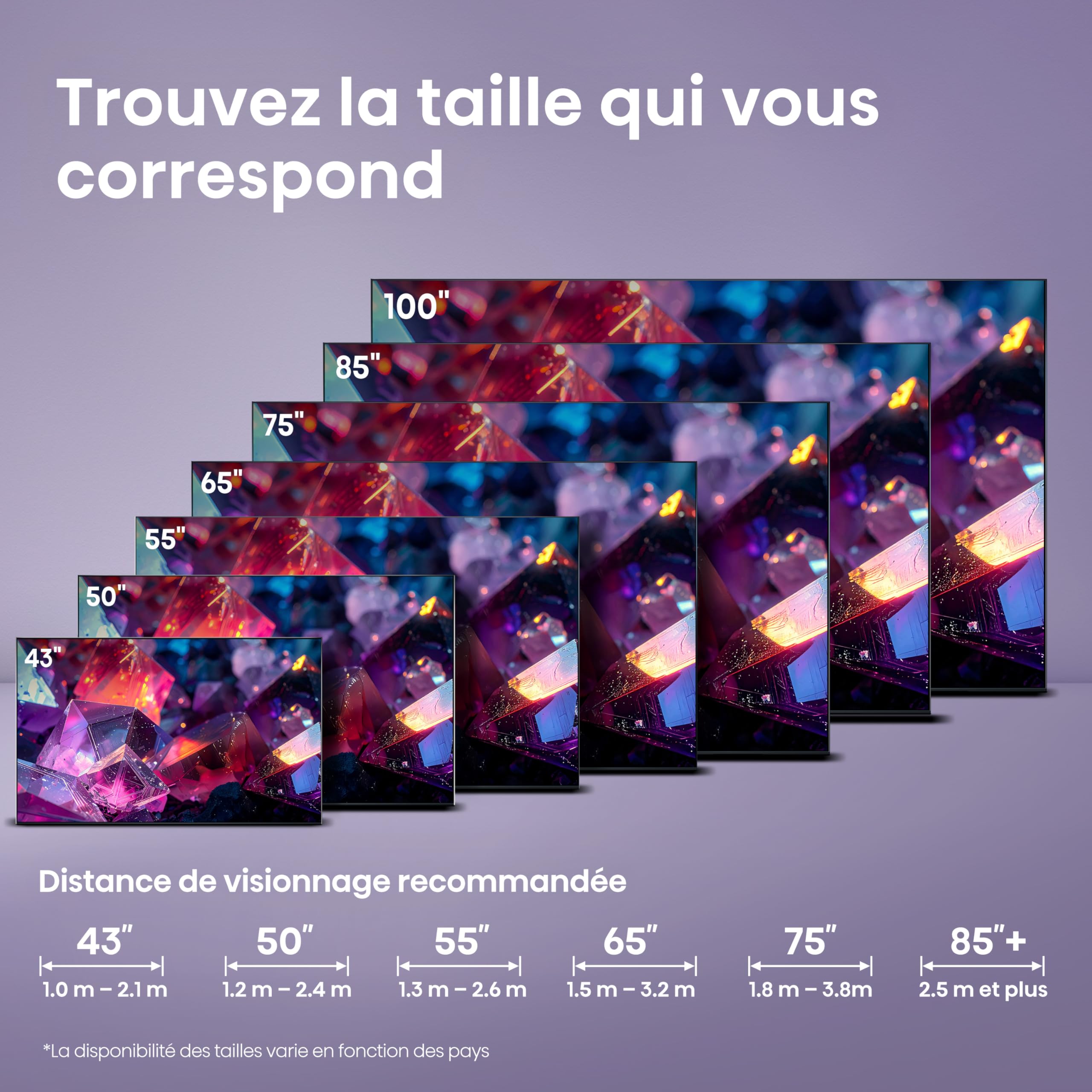 Hisense 55E7S Pro - TV QLED 55" (139 cm), 4K UHD, 144Hz Natif, Dolby Vision IQ & Atmos, HDMI 2.1, FreeSync Premium, Smart TV VIDAA U9.5, Contrôle Vocal Alexa Intégré, Modèle 2026