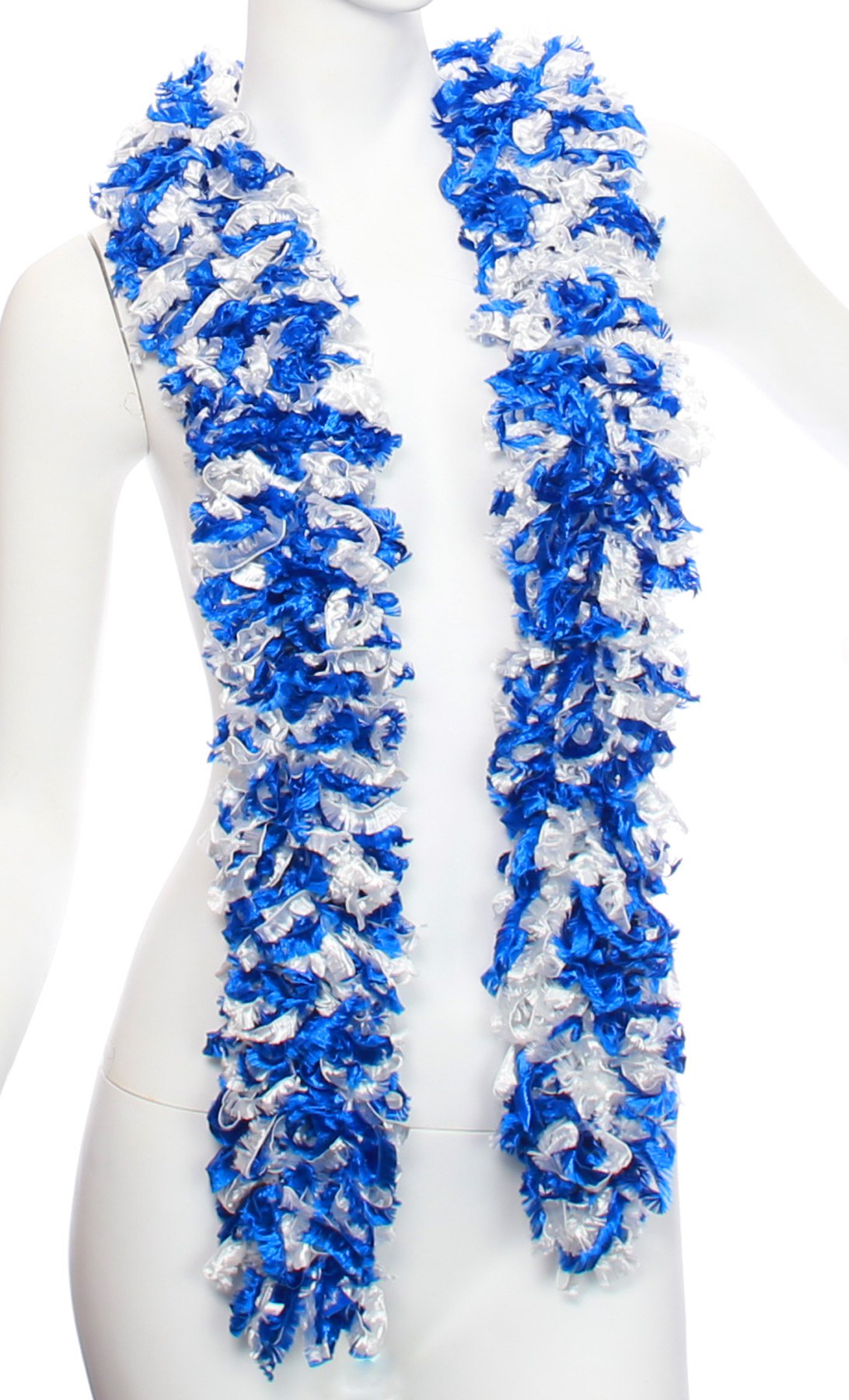 FEATHERLESS Original Faux Feather Boa (Made of Yarn), U.S. Patent # D814,740. Cut to Length. Made in America