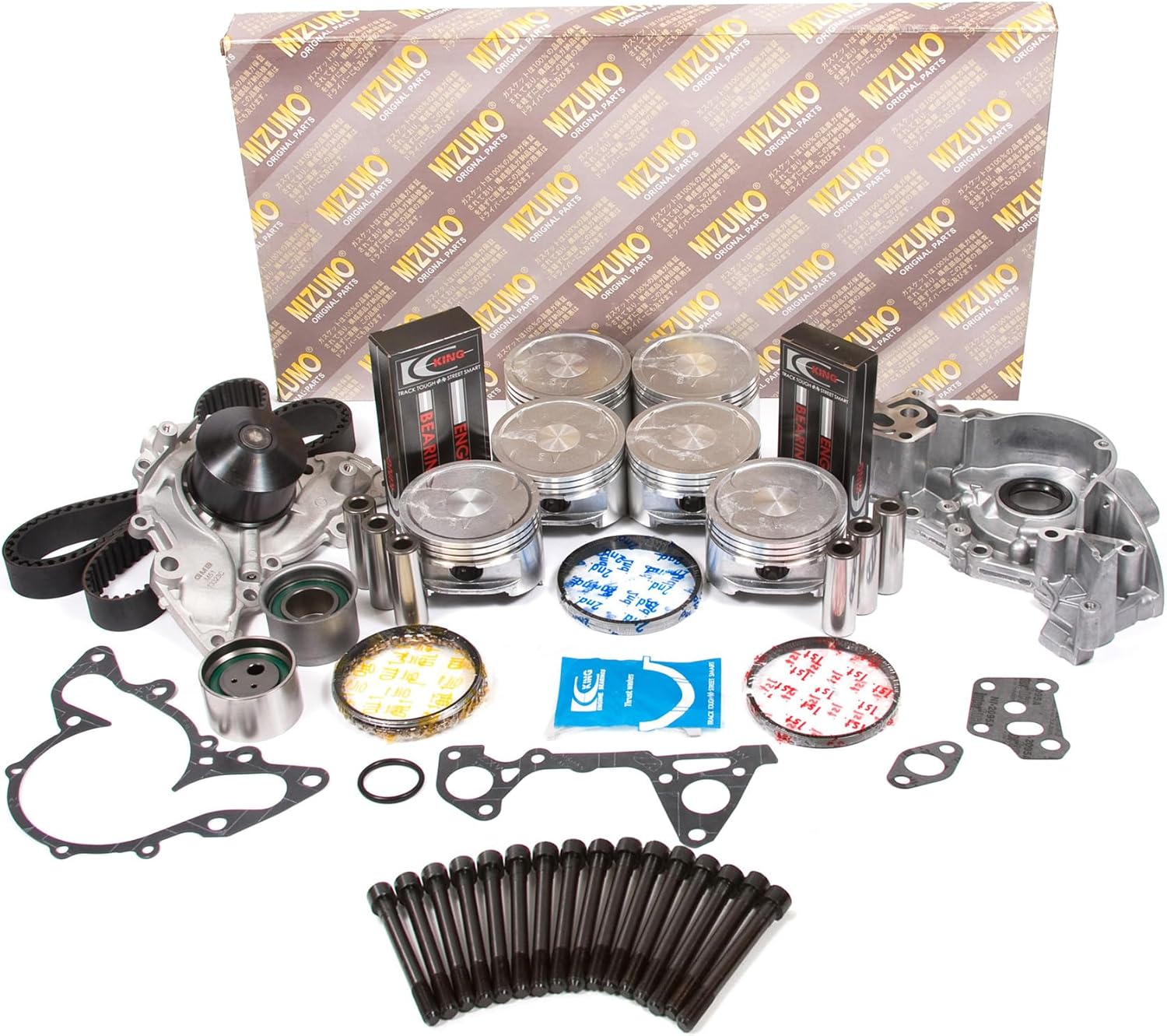 MA-4216981898-2 Overhaul Engine Rebuild Kit Compatible With/For 99-03 Mitsubishi Montero Sport 3.0 6G72