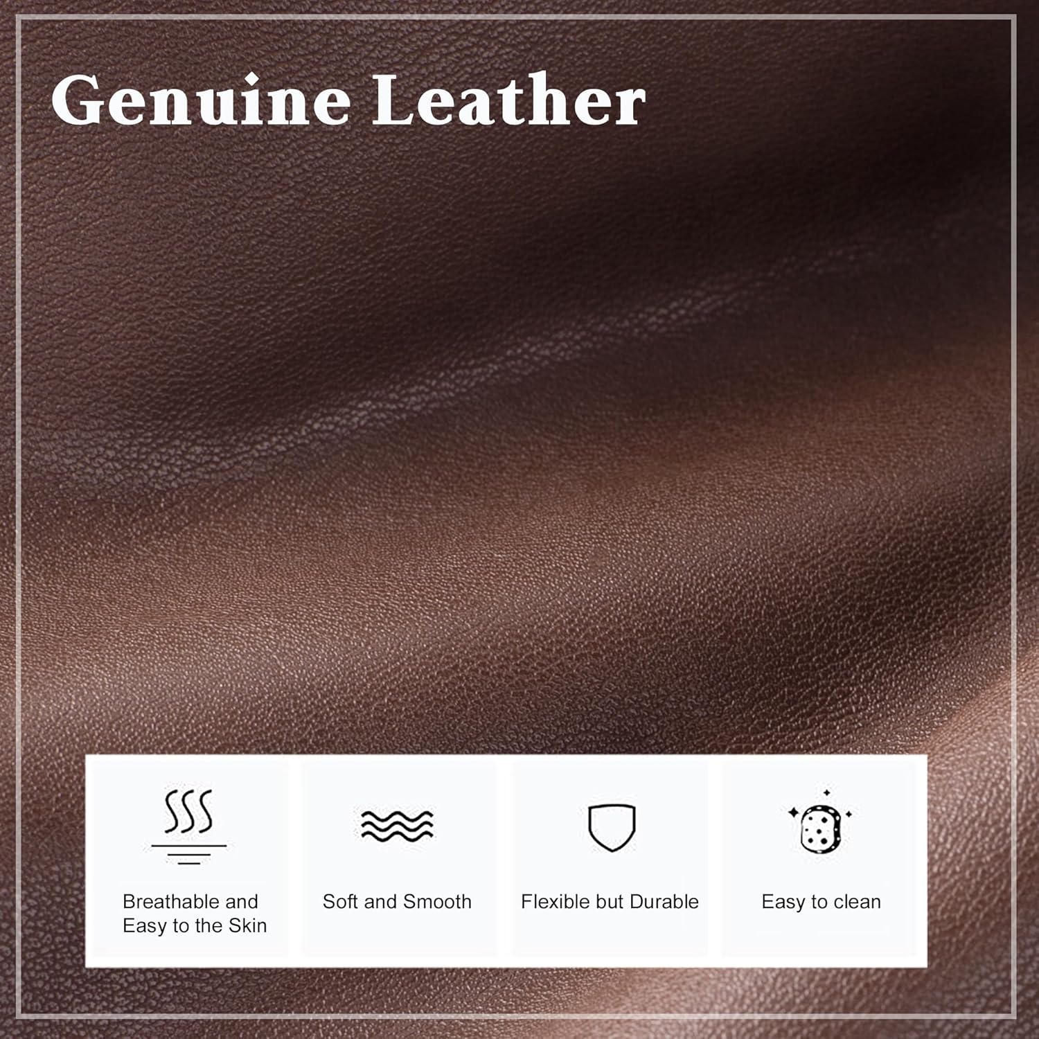 befen Genuine Leather Tote Bag for Women Work, Women's Leather Shoulder Bags Purses Satchel Handbags with Laptop Compartment - Image 7