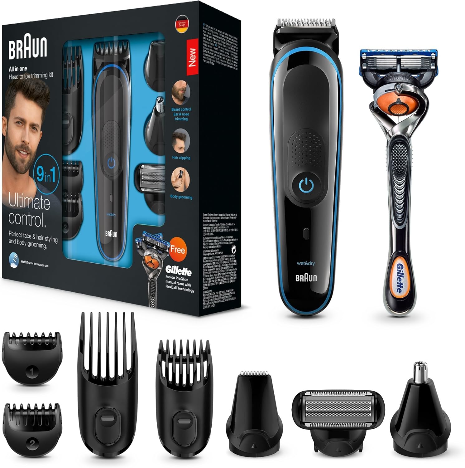 kit da barba braun