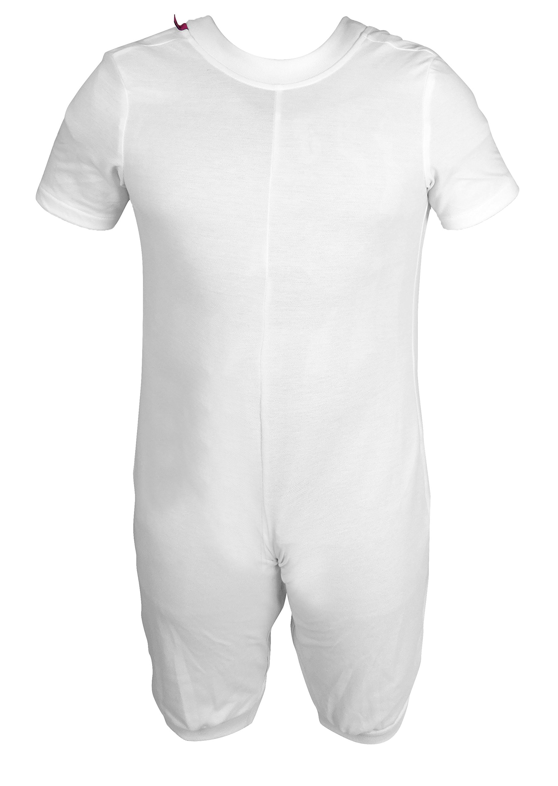 Ubio Incontinence Pyjamas Short Asepsis White Size S